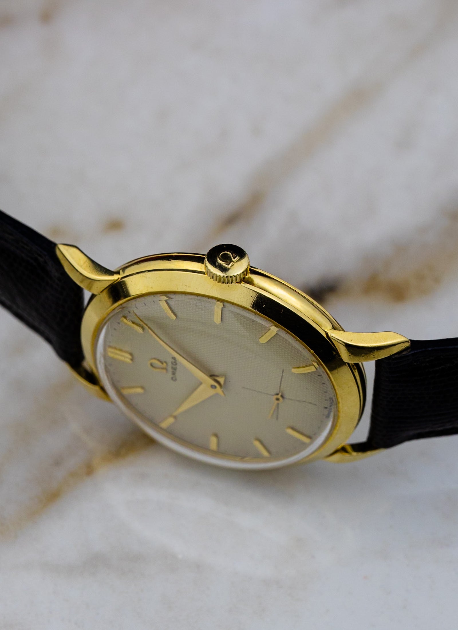 1954 18K Omega Tresor Honeycomb 2684 cal. 266 Serviced