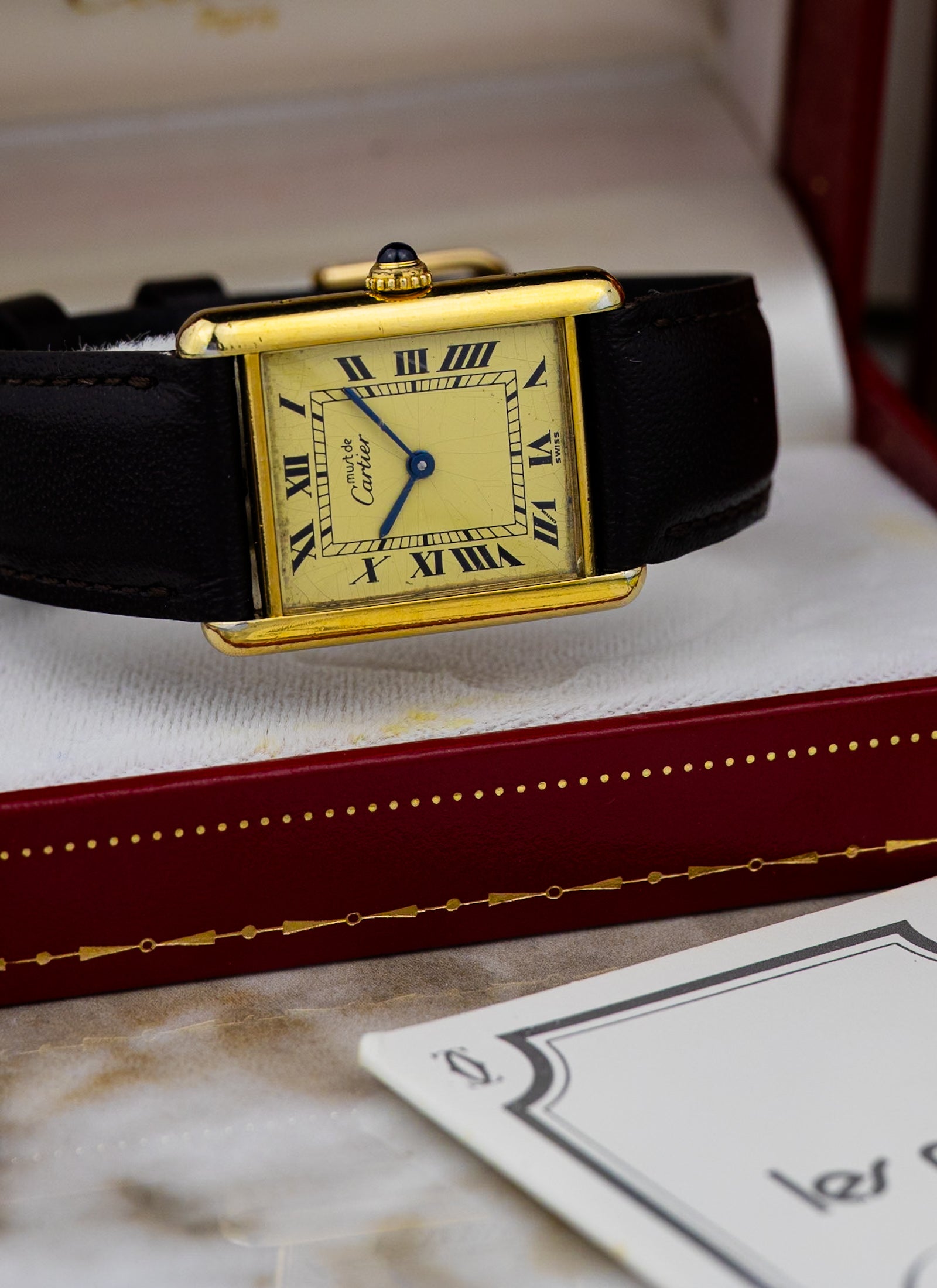 1994 Must De Cartier Tank 590005 Full Set