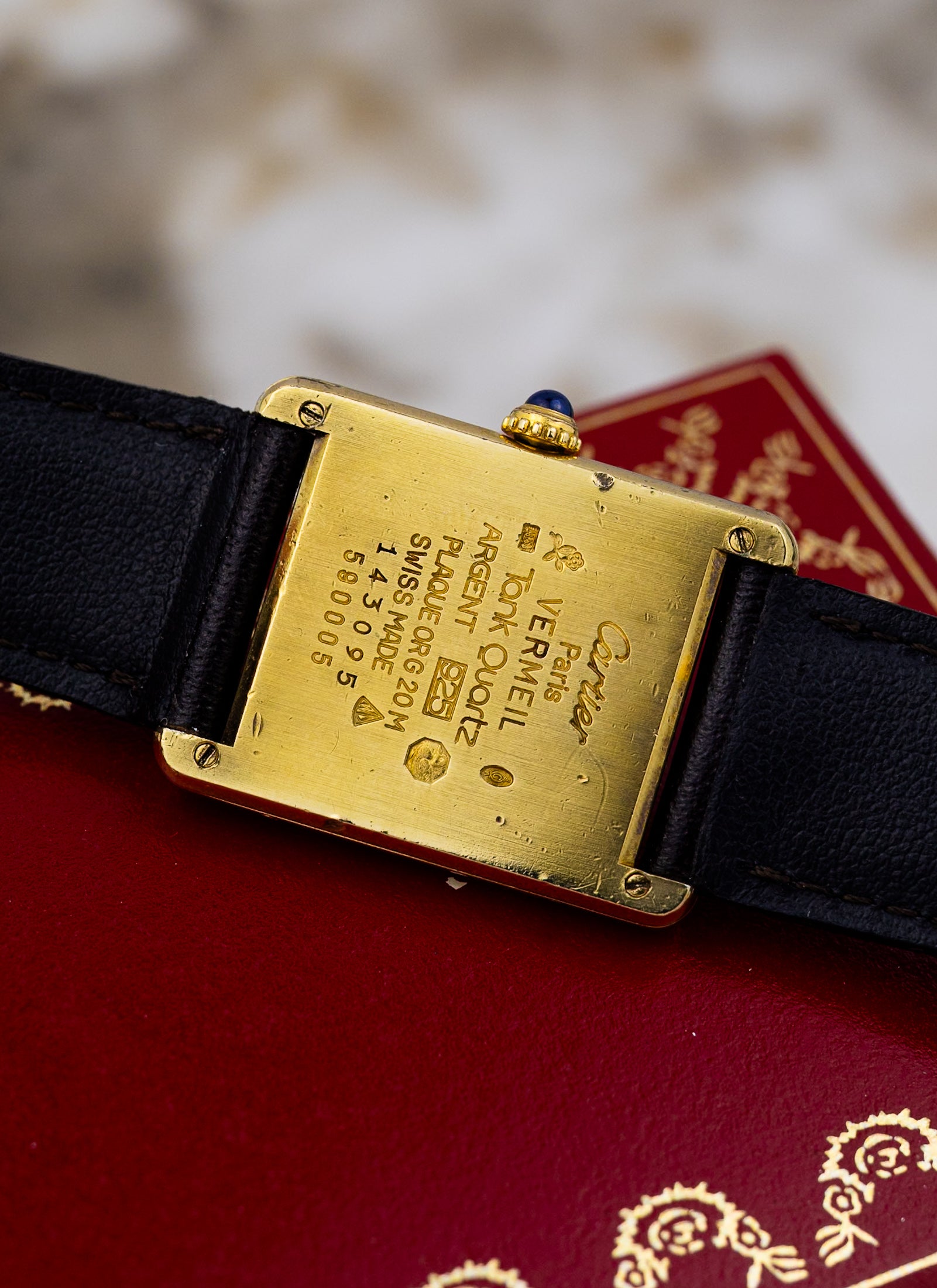 1994 Must De Cartier Tank 590005 Full Set