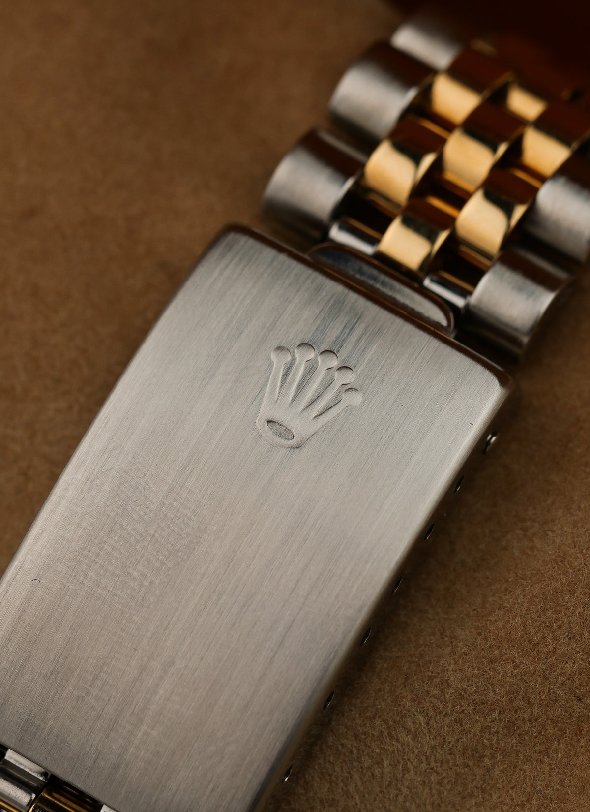 1988 Rolex Datejust Champagne Dial Bicolor 16233 Box