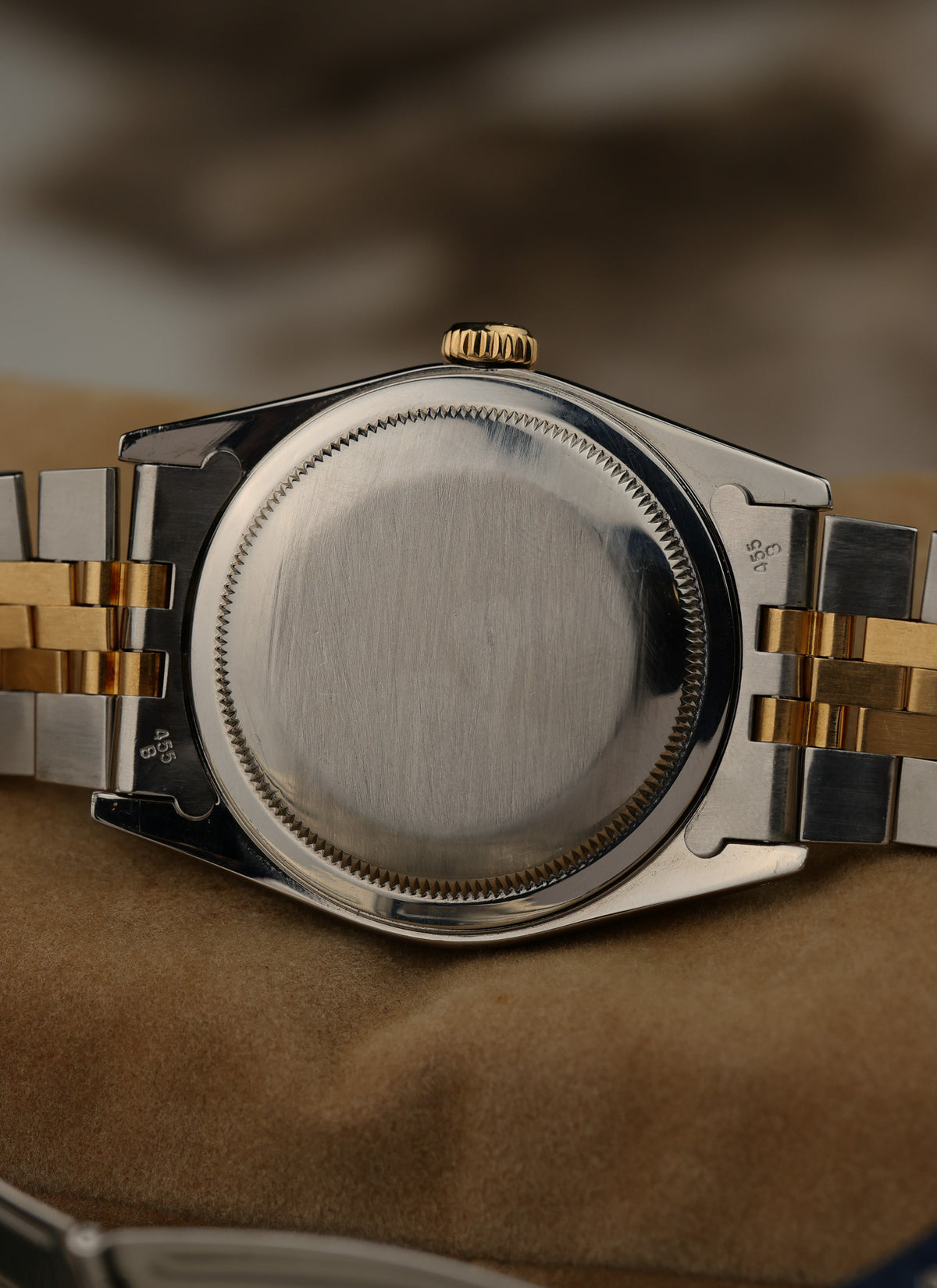 1988 Rolex Datejust Champagne Dial Bicolor 16233 Box