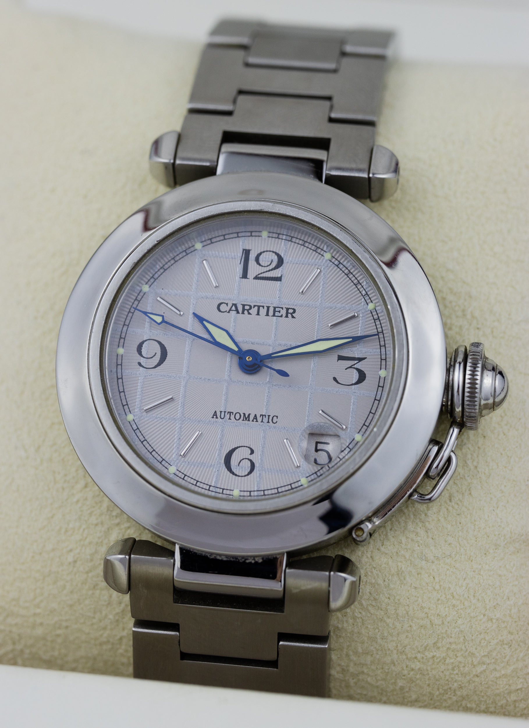 2000s Cartier Pasha White Dial 2324