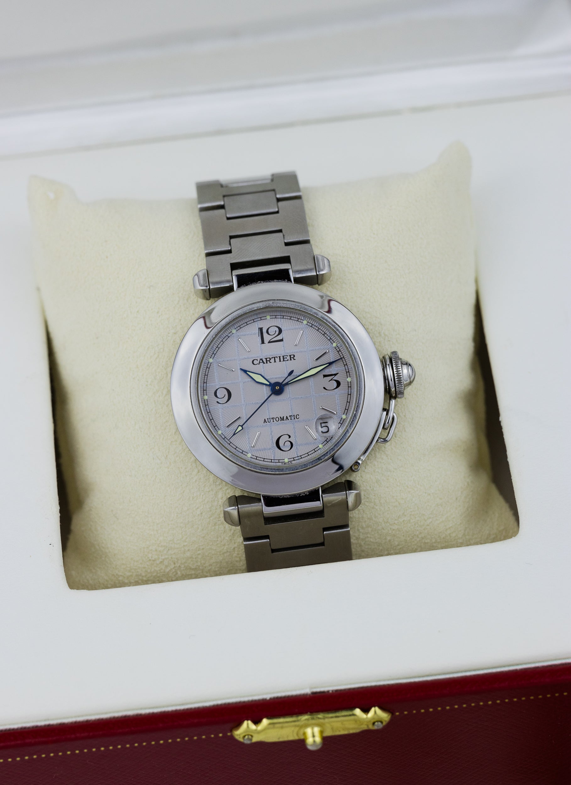 2000s Cartier Pasha White Dial 2324