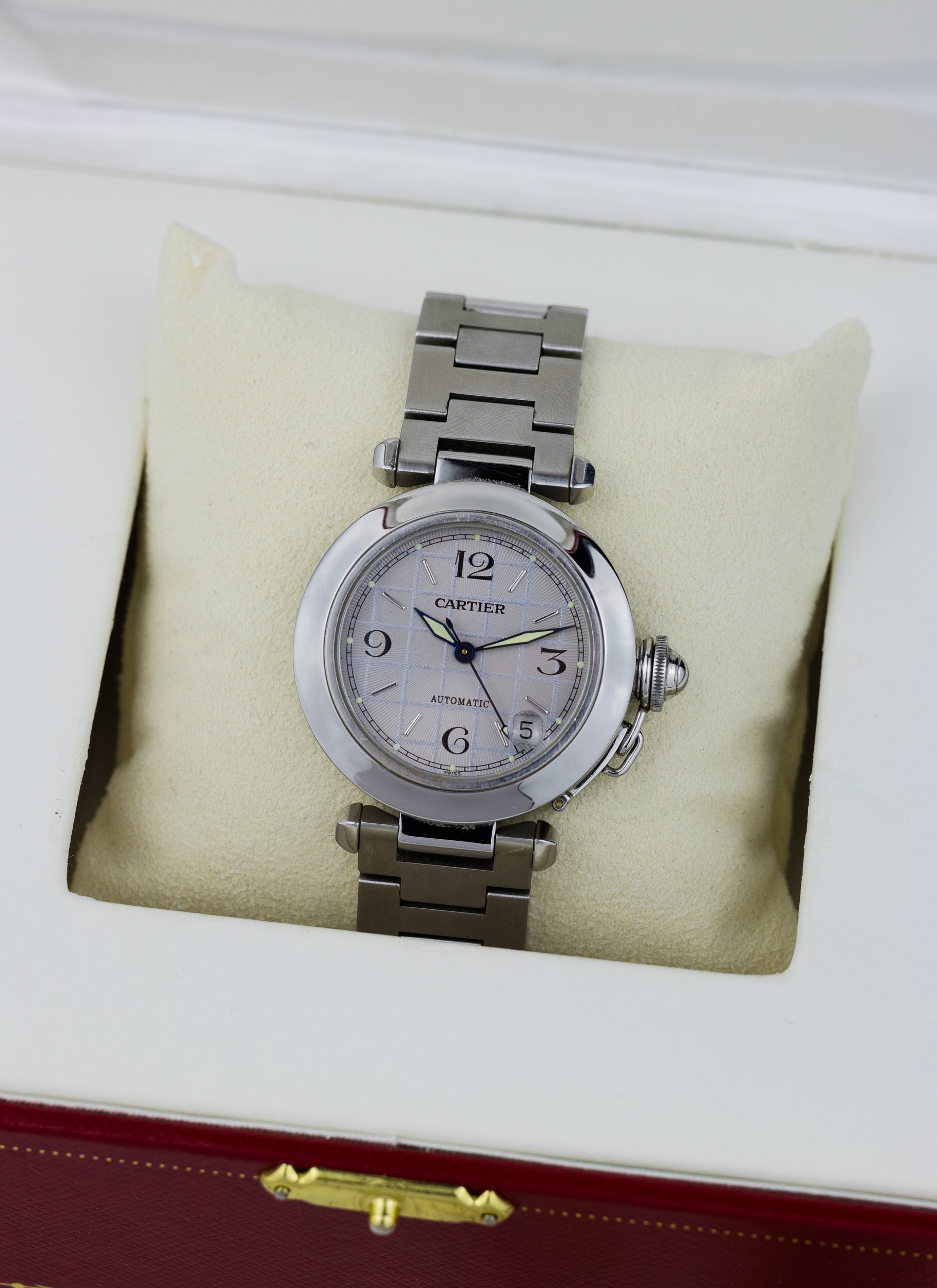 2000s Cartier Pasha White Dial 2324