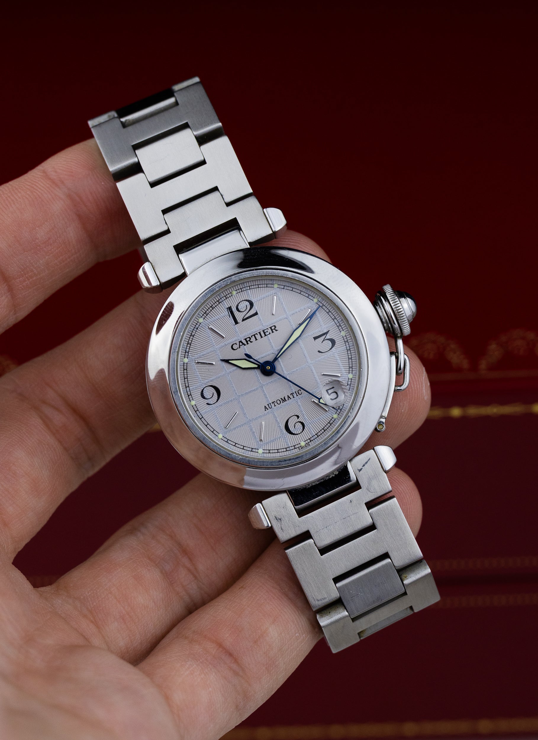 2000s Cartier Pasha White Dial 2324
