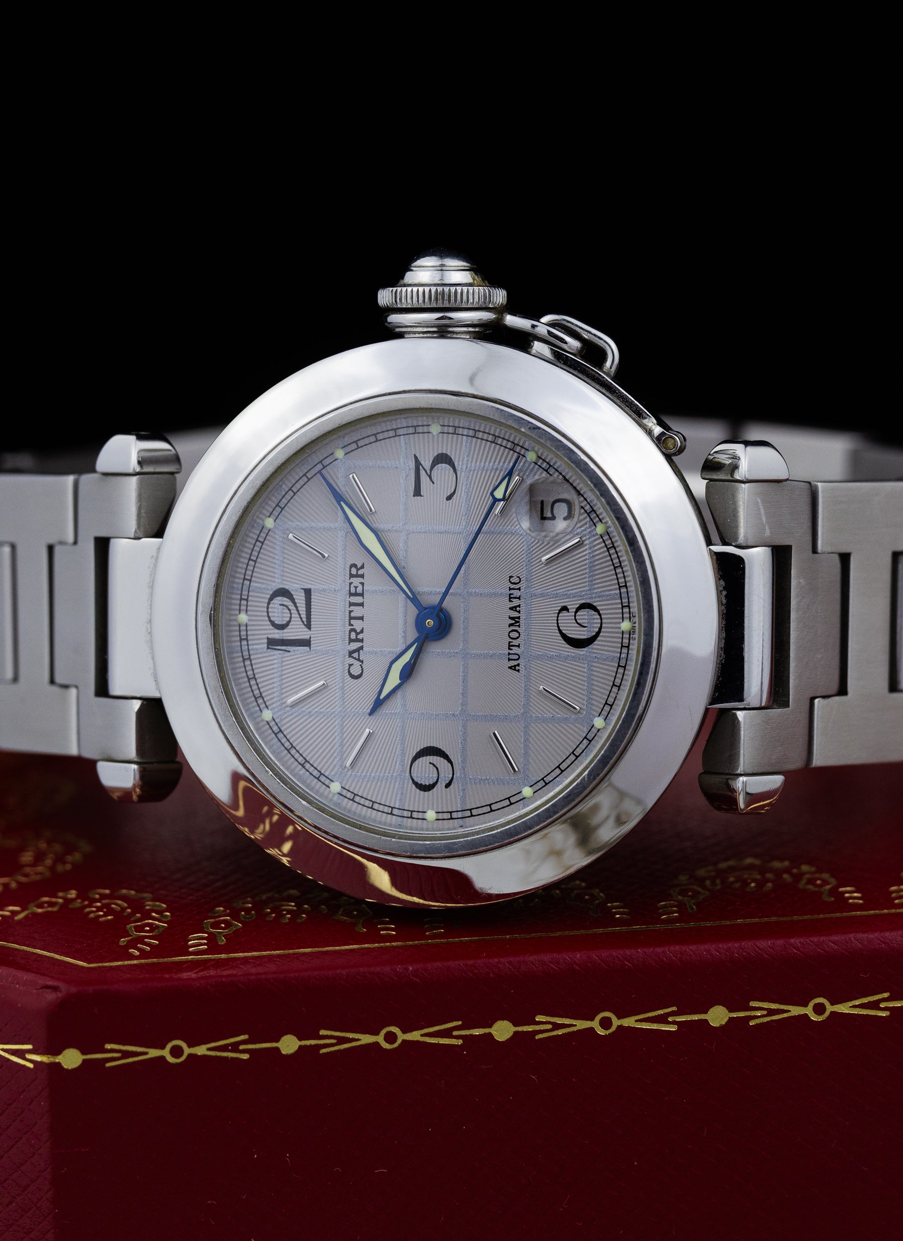 2000s Cartier Pasha White Dial 2324