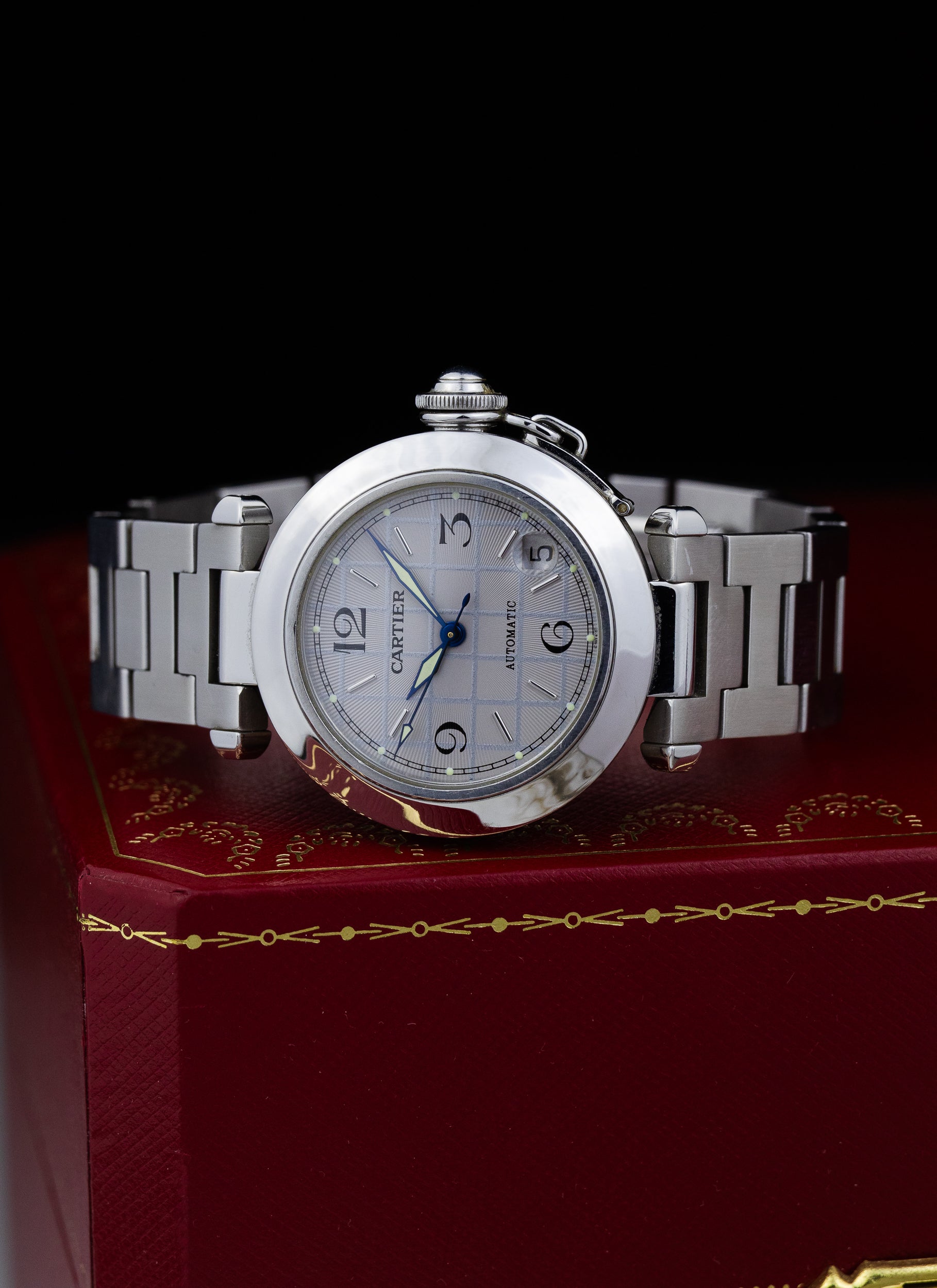 2000s Cartier Pasha White Dial 2324