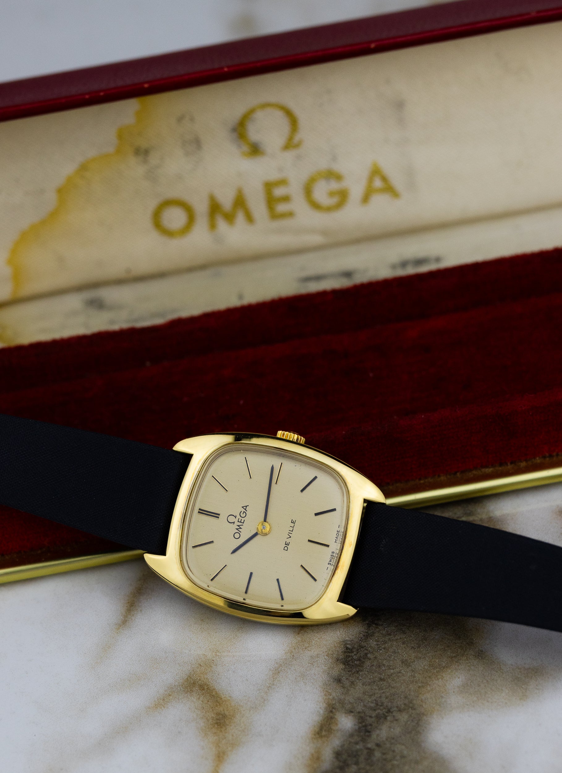 1978 Lady Omega De Ville 511.0531 cal. 625 Serviced Box