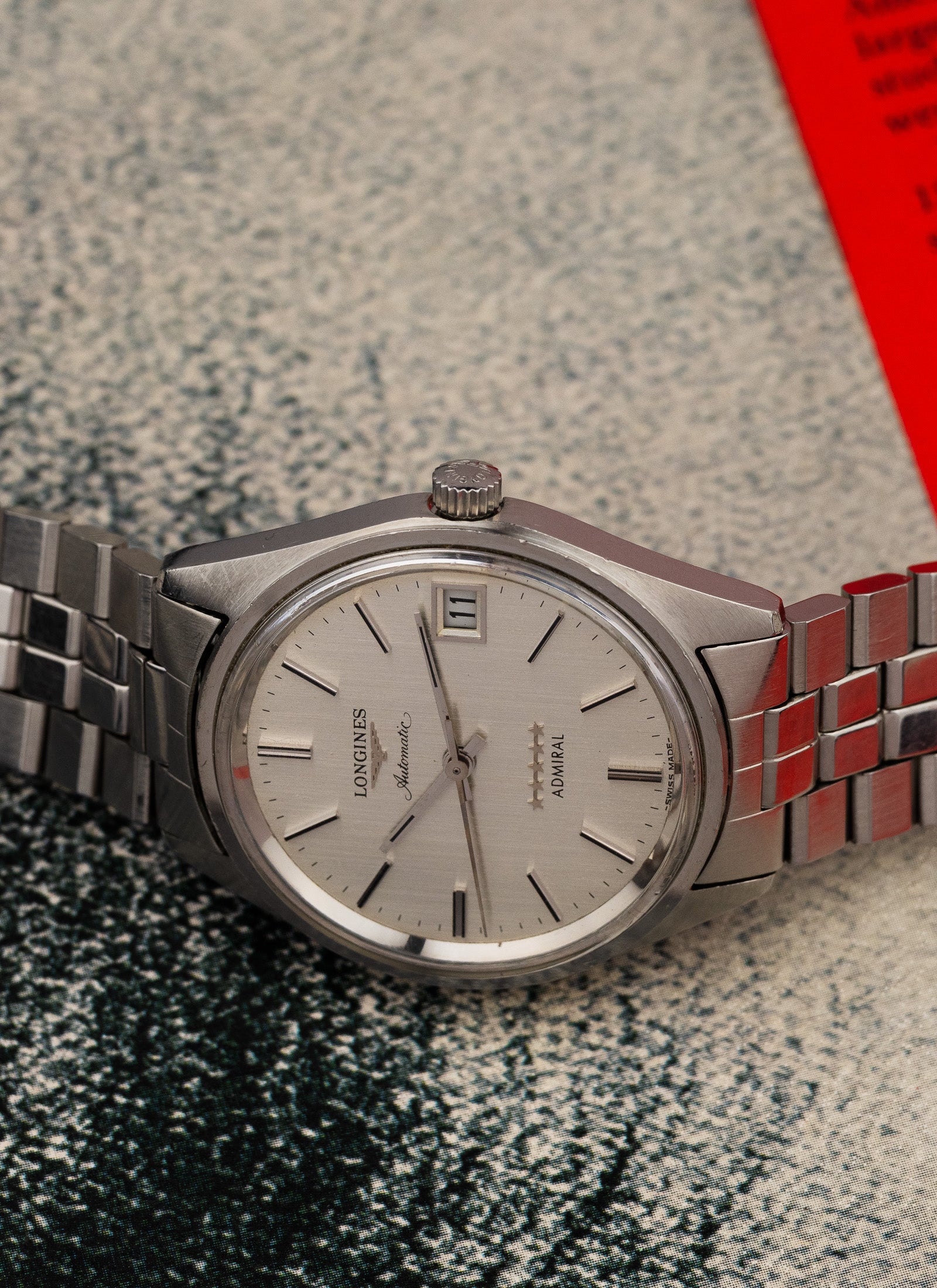 1970s Longines Admiral 1563 cal. 431 Serviced