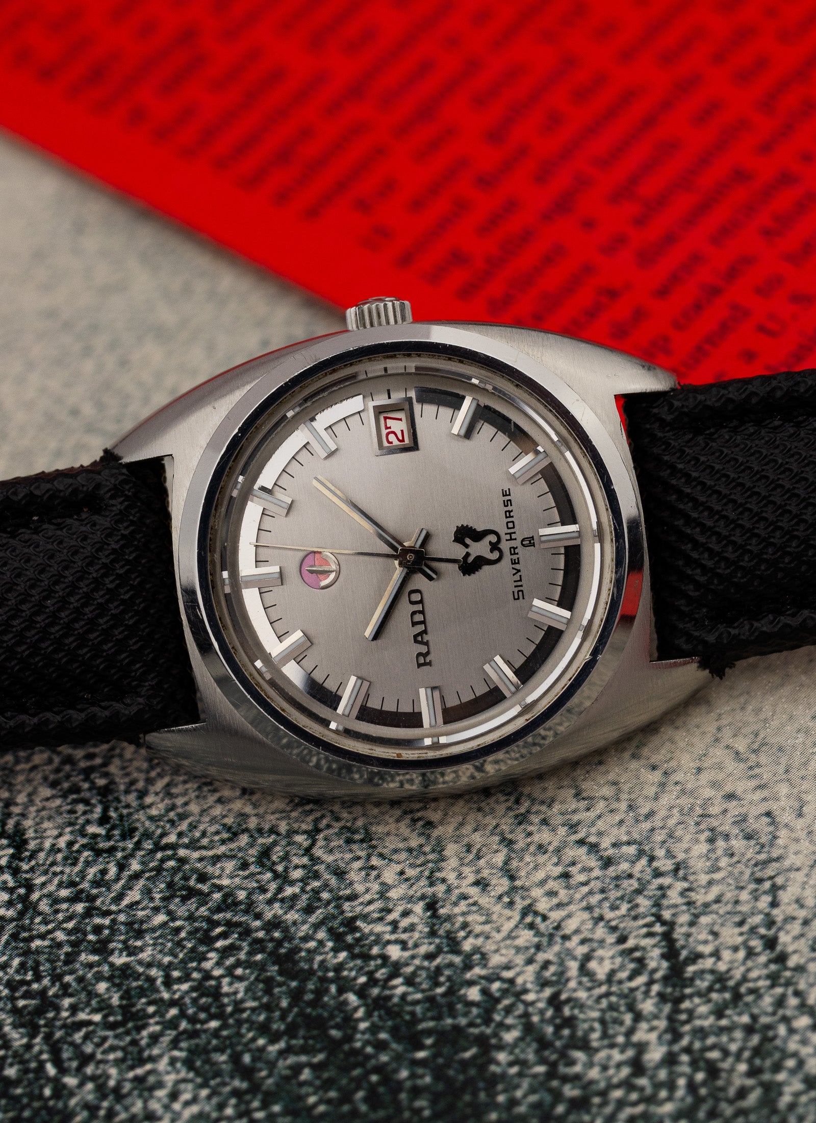 1970s Rado Silver Horse cal. 6810 Serviced