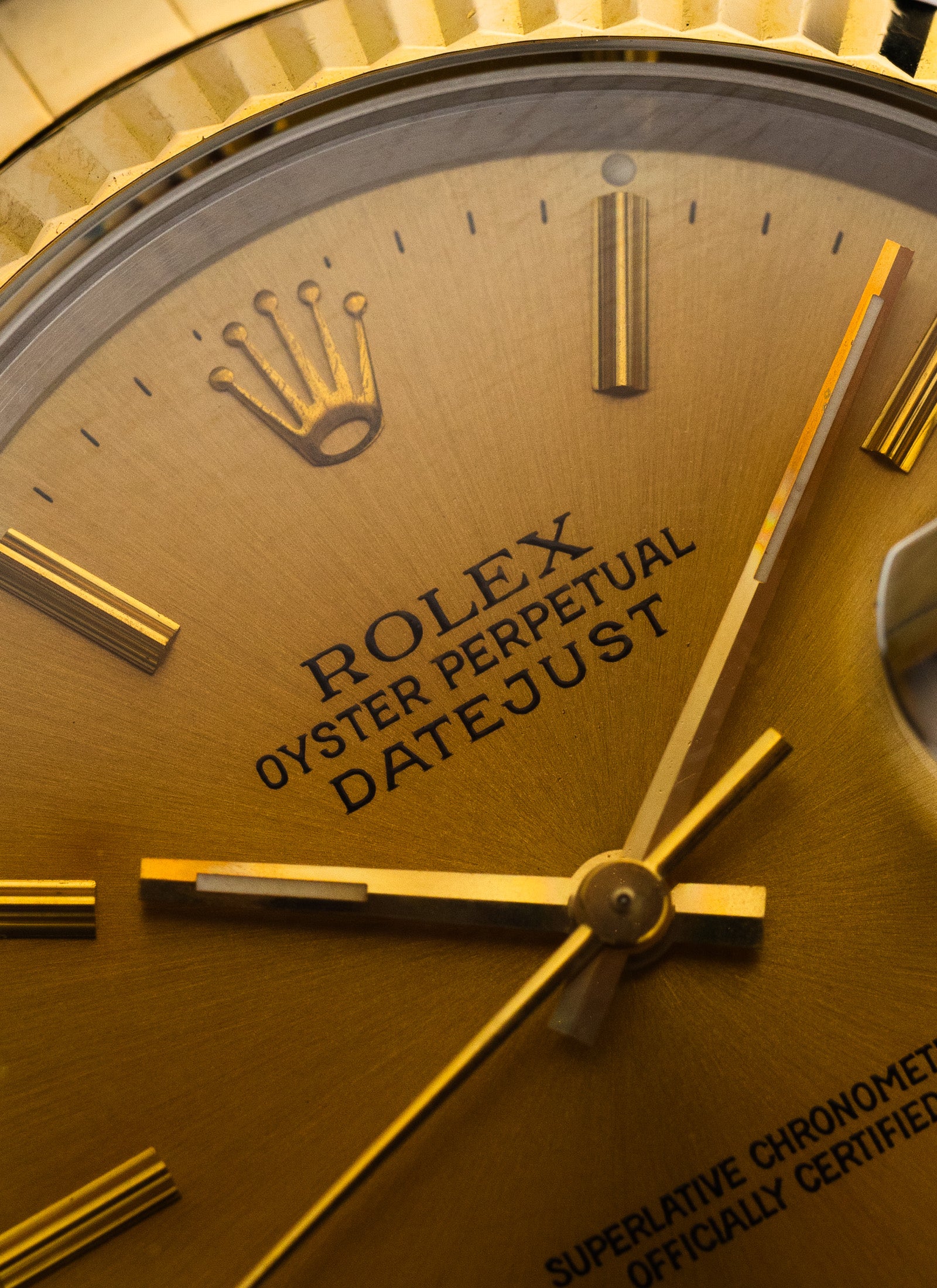 1991 Rolex Datejust Bicolor Champagne Dial 16233 Full Set