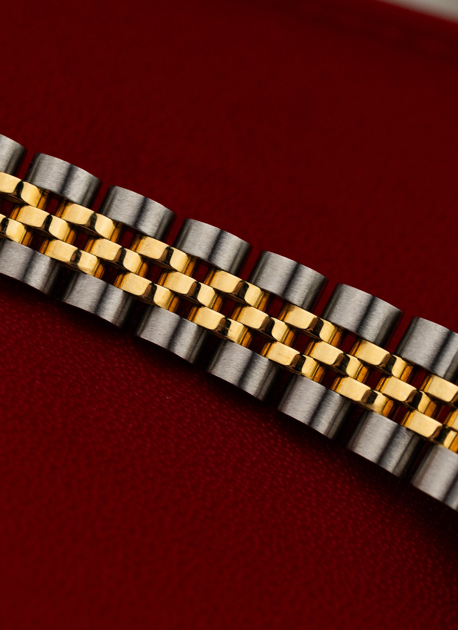 1996 Lady Rolex Datejust Bicolor Champagne Diamonds Dial 69173 Full Set