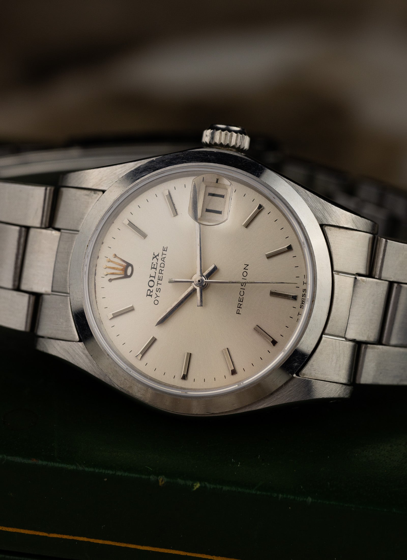 1969 Rolex Oysterdate Precision 6466 cal. 1225 Serviced Full Set