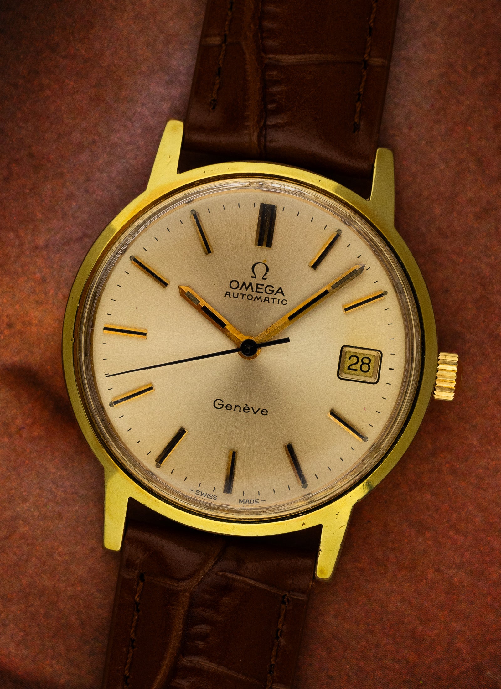 1972 Omega Geneve 166.0163 cal. 1012 Serviced