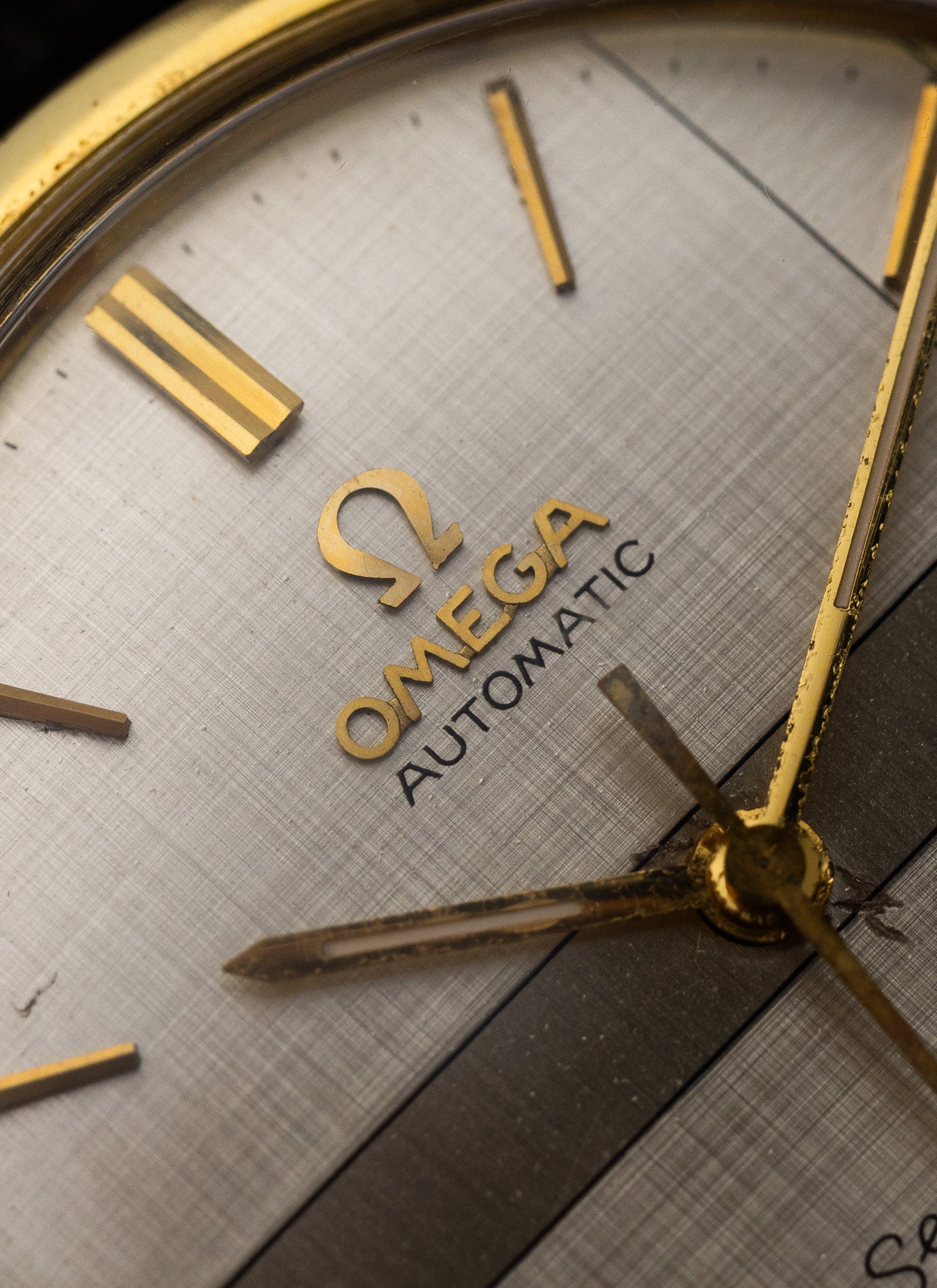 1966 Omega Seamaster De Ville Cross Linen Dial 166.020 cal. 565
