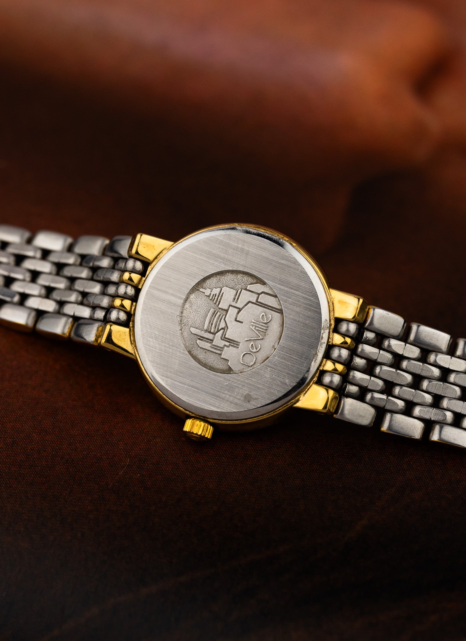 1980s Lady Omega De Ville Bicolor Bracelet 795.0897.2