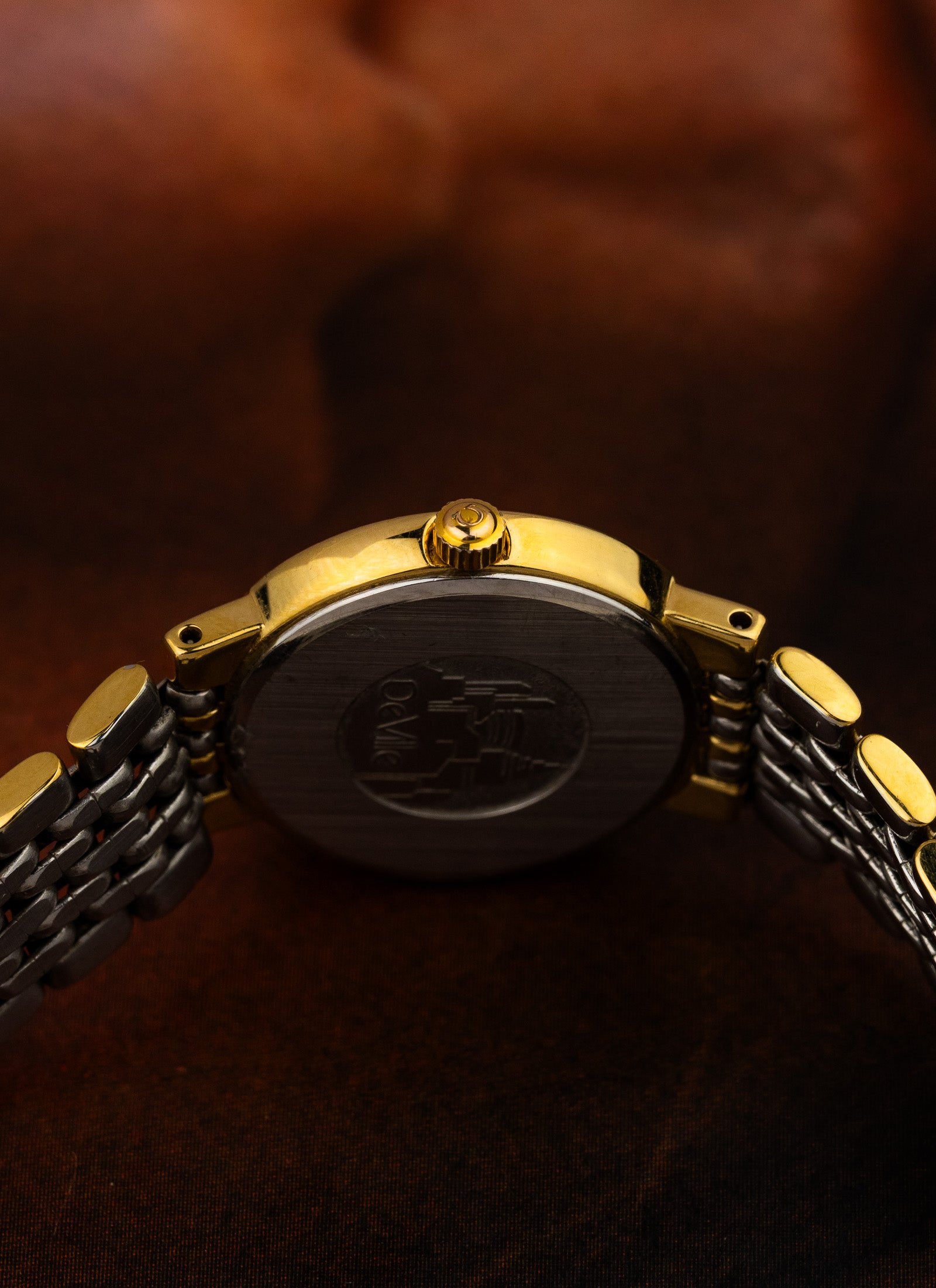 1980s Lady Omega De Ville Bicolor Bracelet 795.0897.2