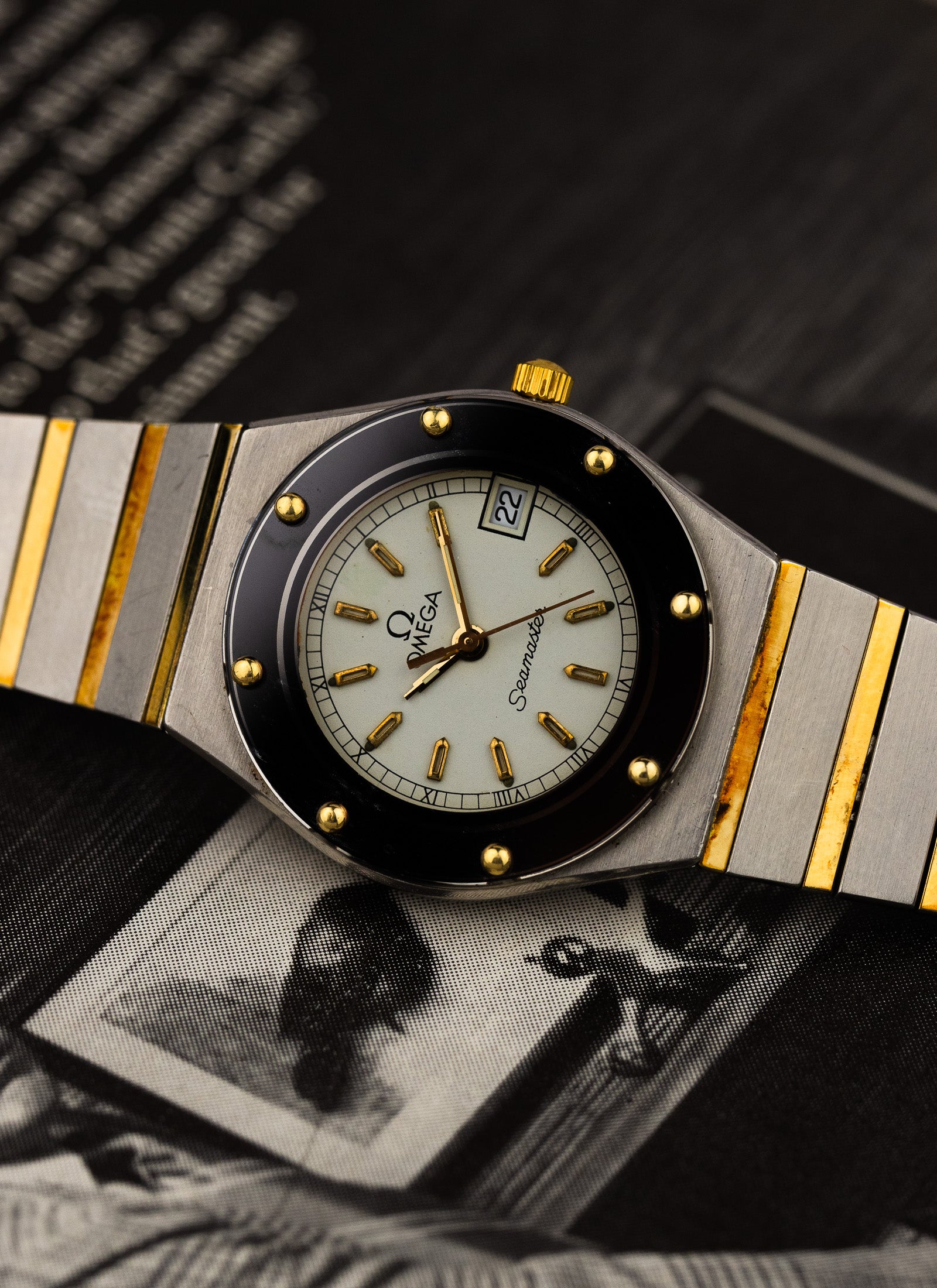 1980s Lady Omega Seamaster Bicolor 796.08570