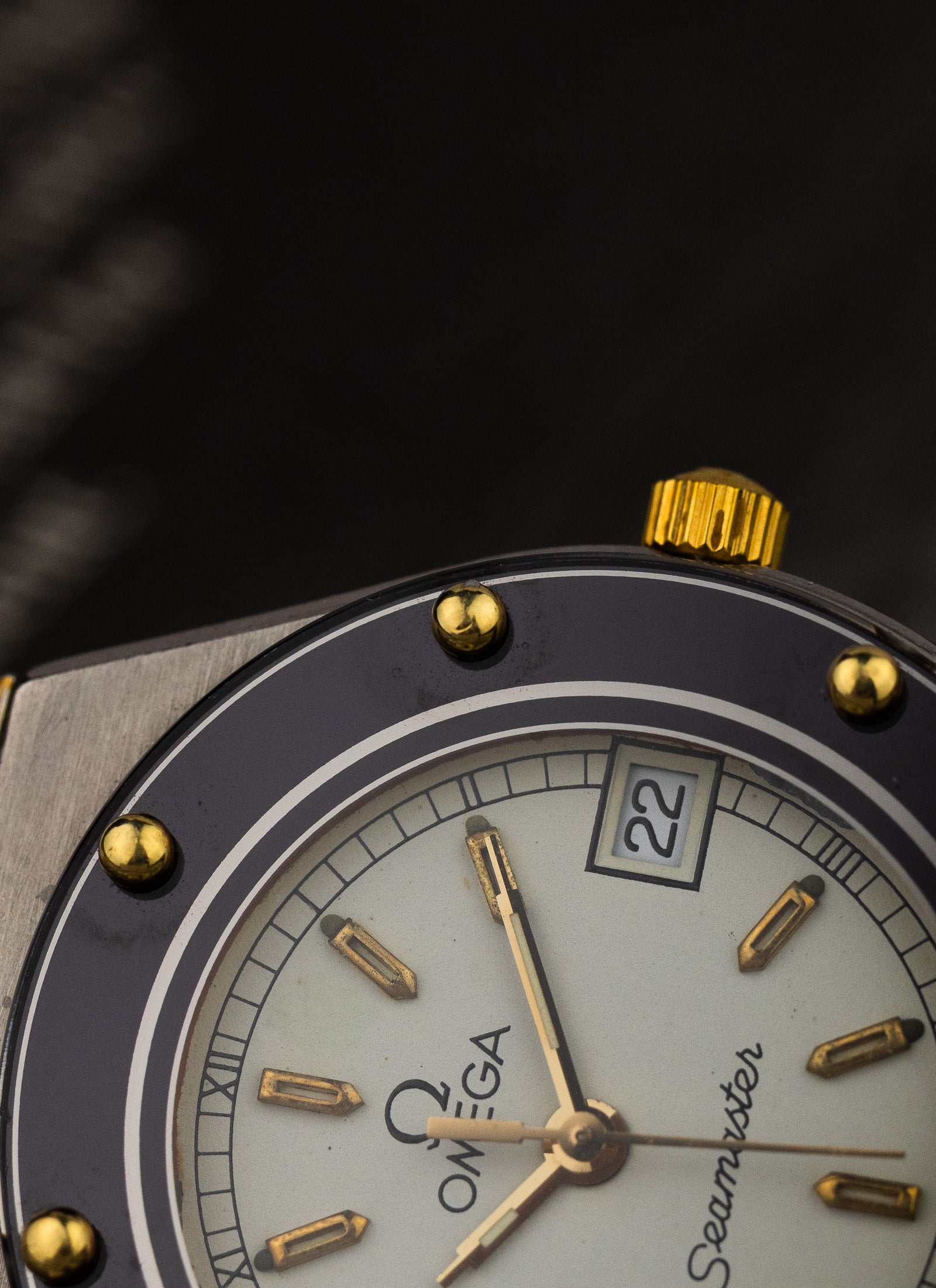 1980s Lady Omega Seamaster Bicolor 796.08570