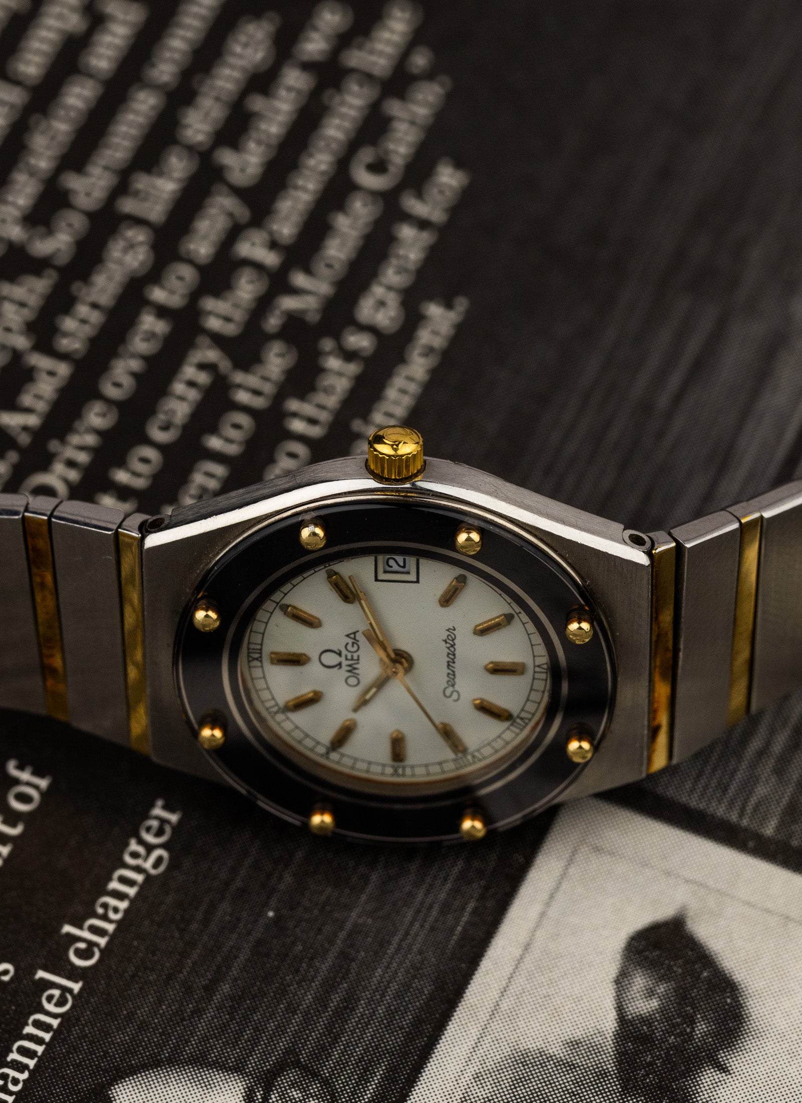 1980s Lady Omega Seamaster Bicolor 796.08570
