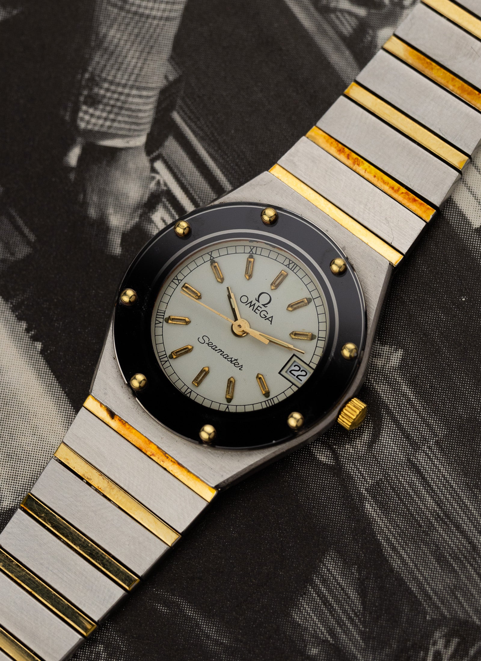 1980s Lady Omega Seamaster Bicolor 796.08570