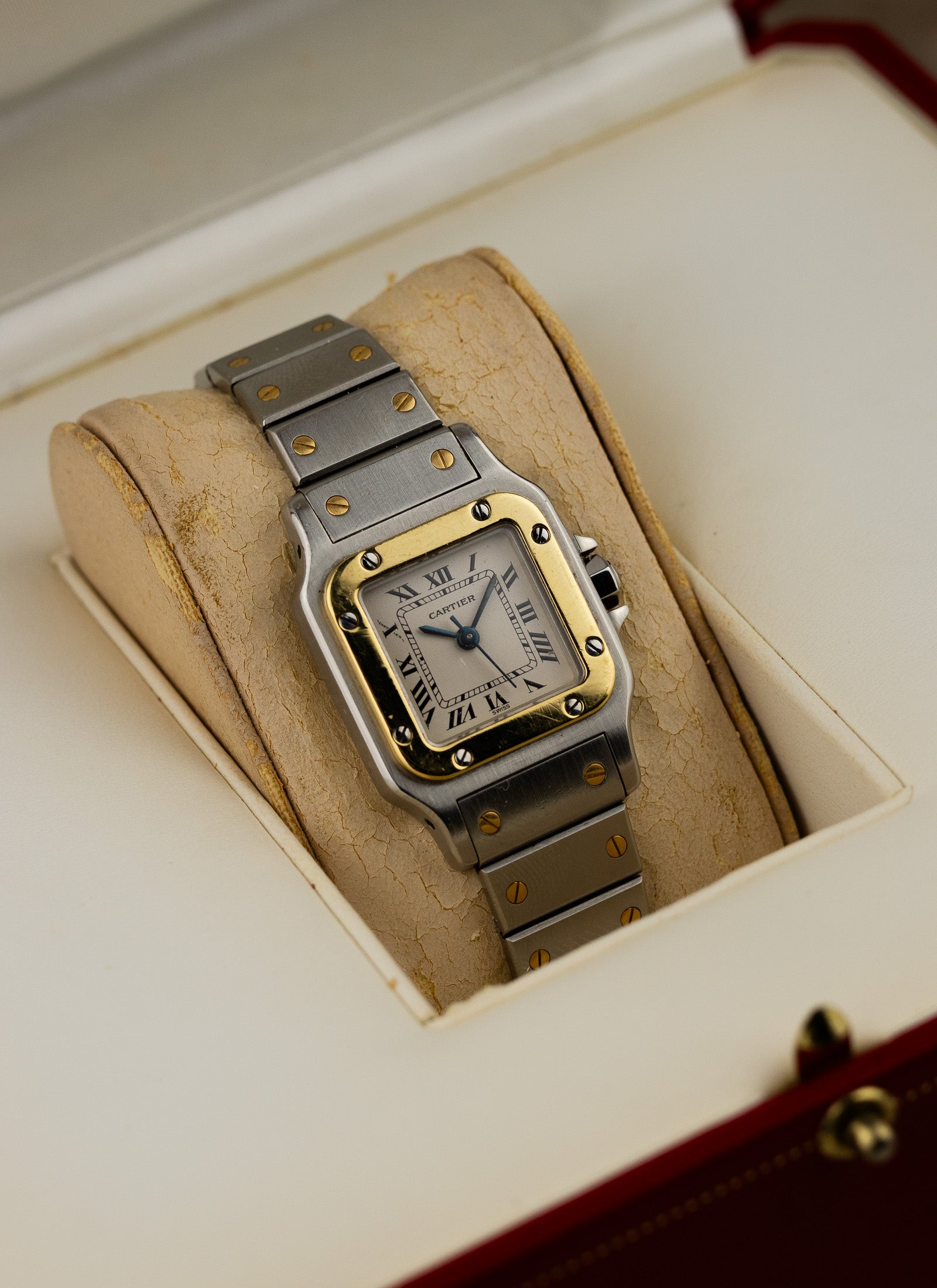 1980s Lady Cartier Santos Bicolor 1170902 Box