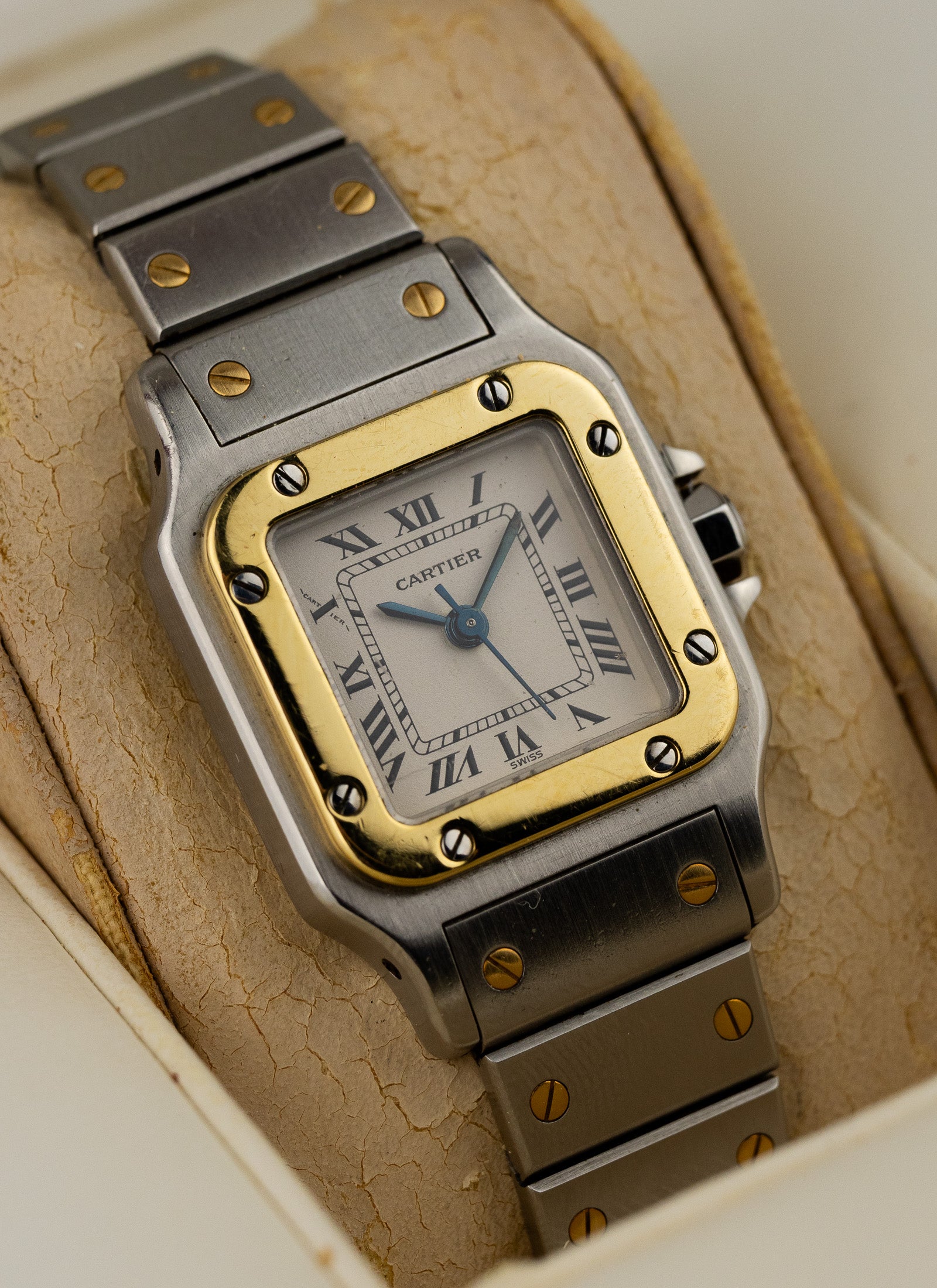 1980s Lady Cartier Santos Bicolor 1170902 Box