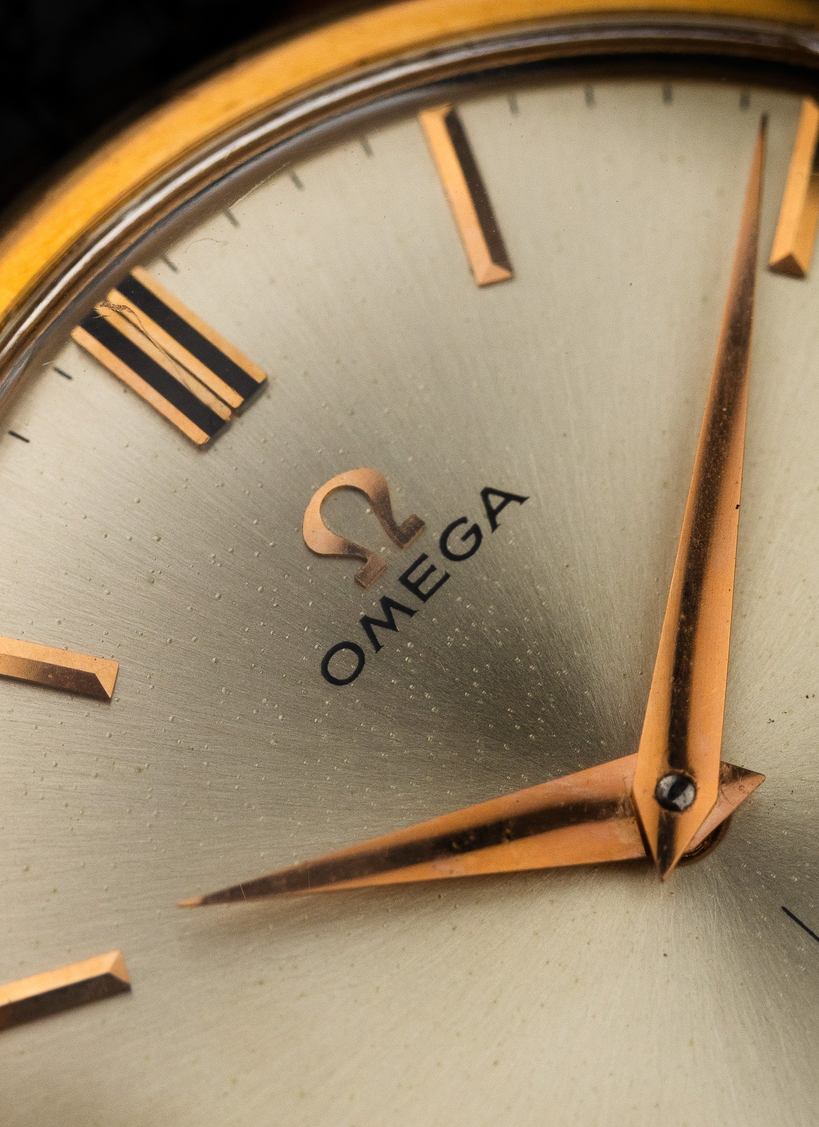 1962 18K Omega Rose Gold 14715-62 cal. 268 Serviced