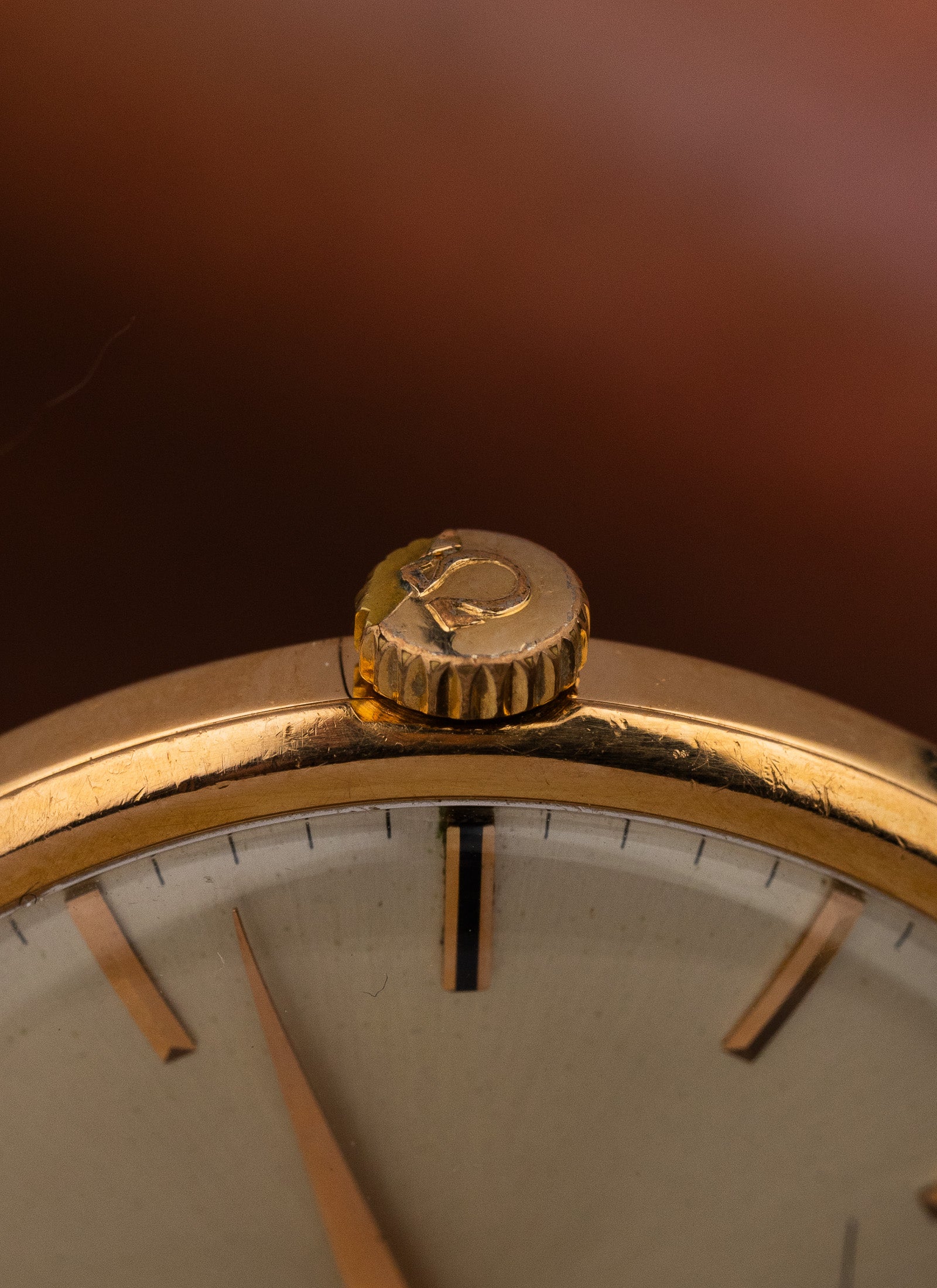 1962 18K Omega Rose Gold 14715-62 cal. 268 Serviced