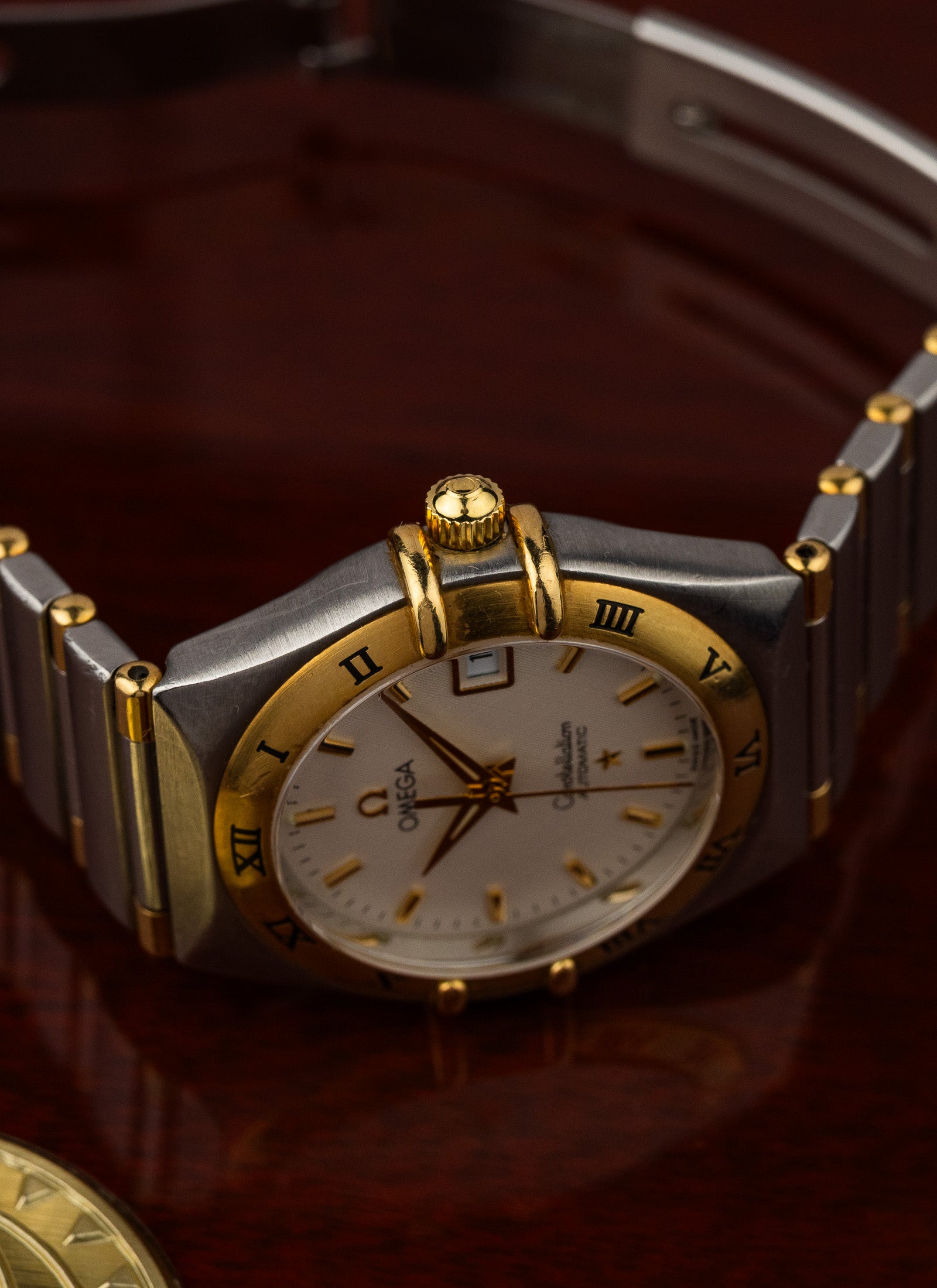 1995 Lady Omega Constellation Bicolor 766.1201 cal. 2520 Box