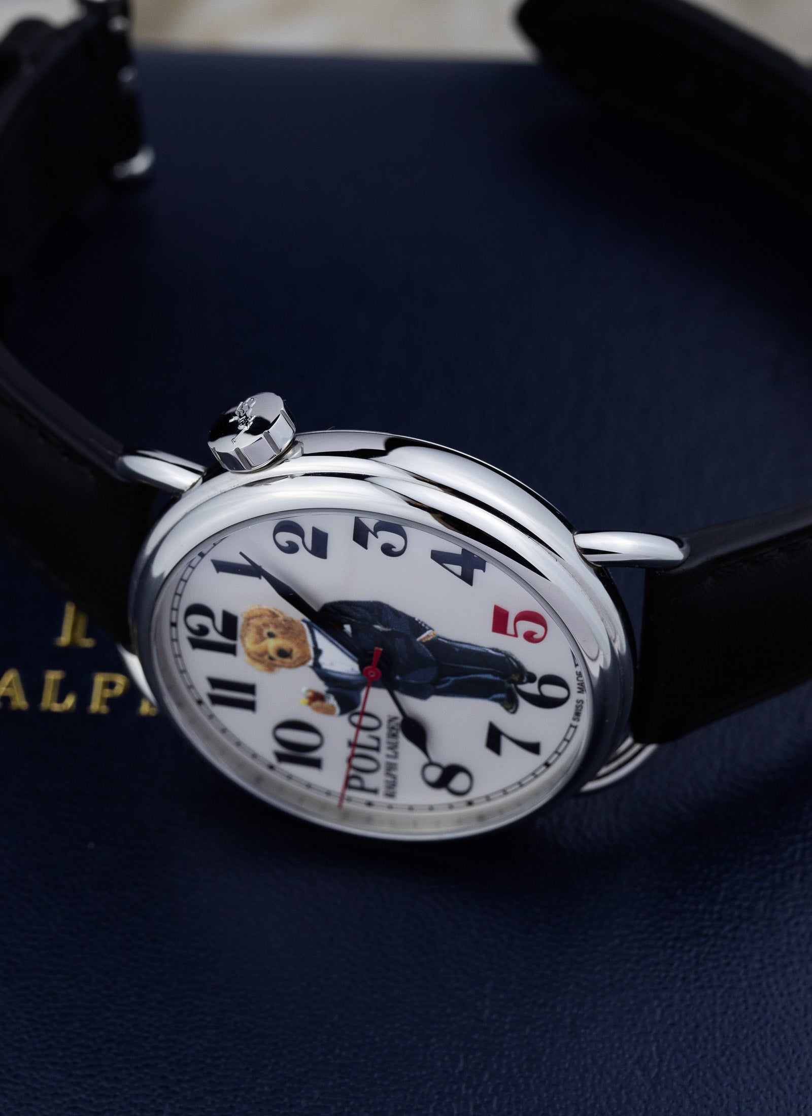 2020 Ralph Lauren Polo „Tuxedo Bear” The Rake Limited 472828513001 cal. RL200 Full Set