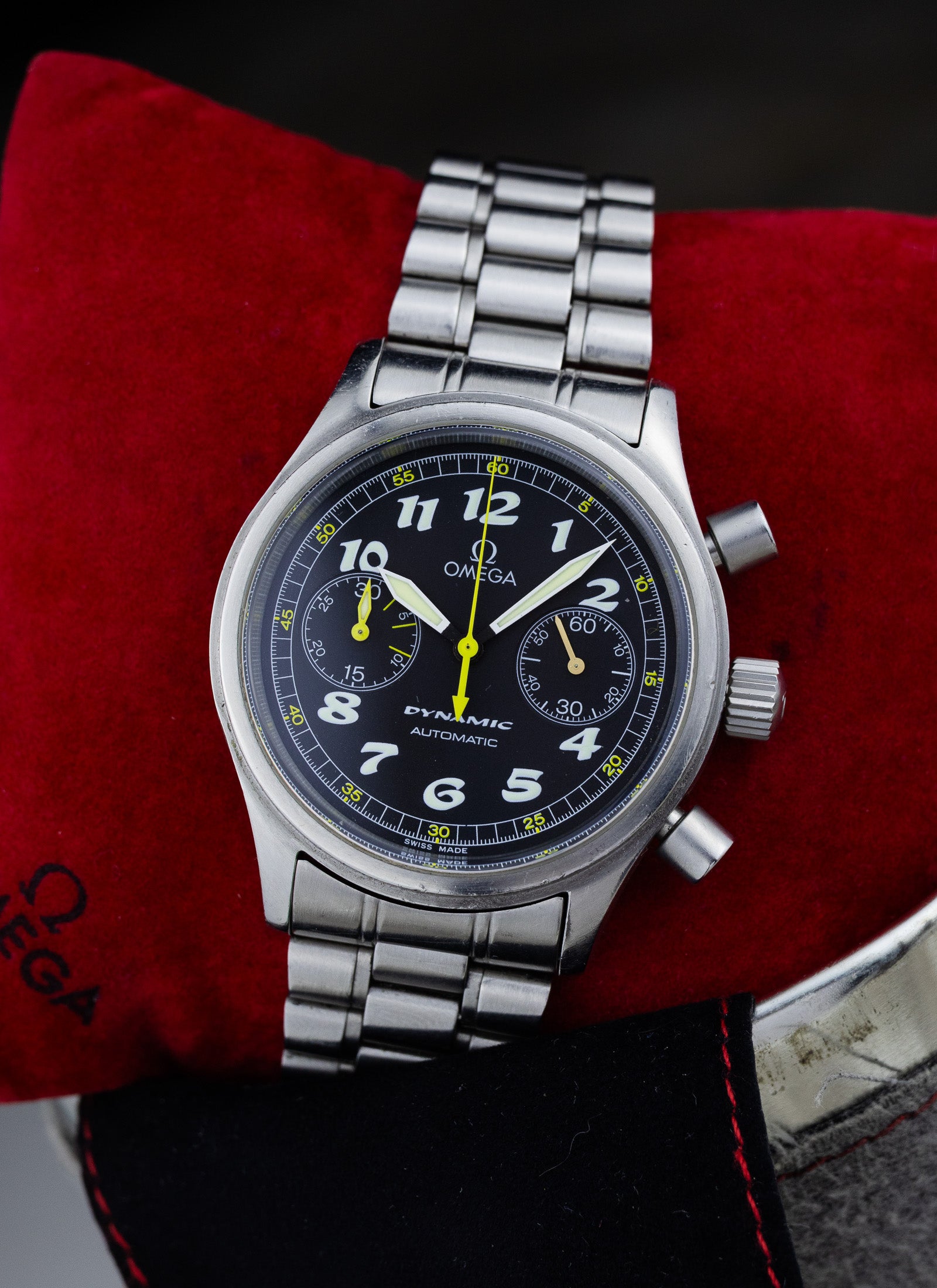 1998 Omega Dynamic Chronograph 175.0310 cal. 1138 Box