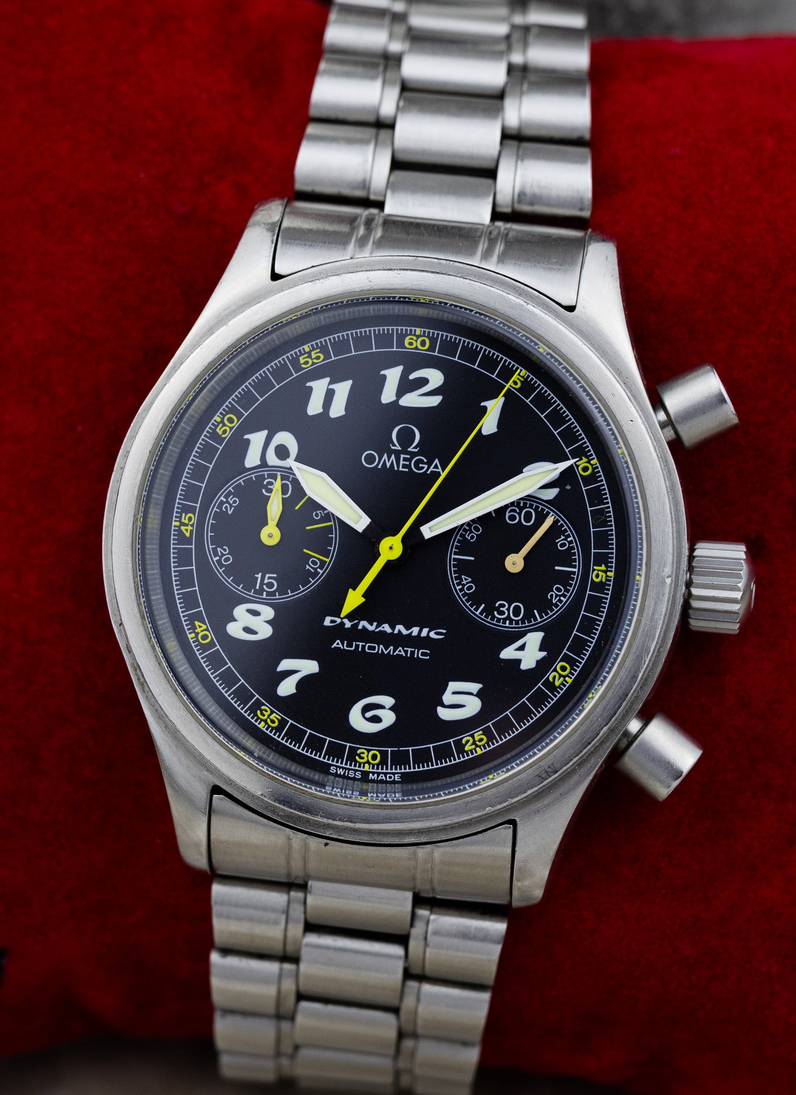 1998 Omega Dynamic Chronograph 175.0310 cal. 1138 Box