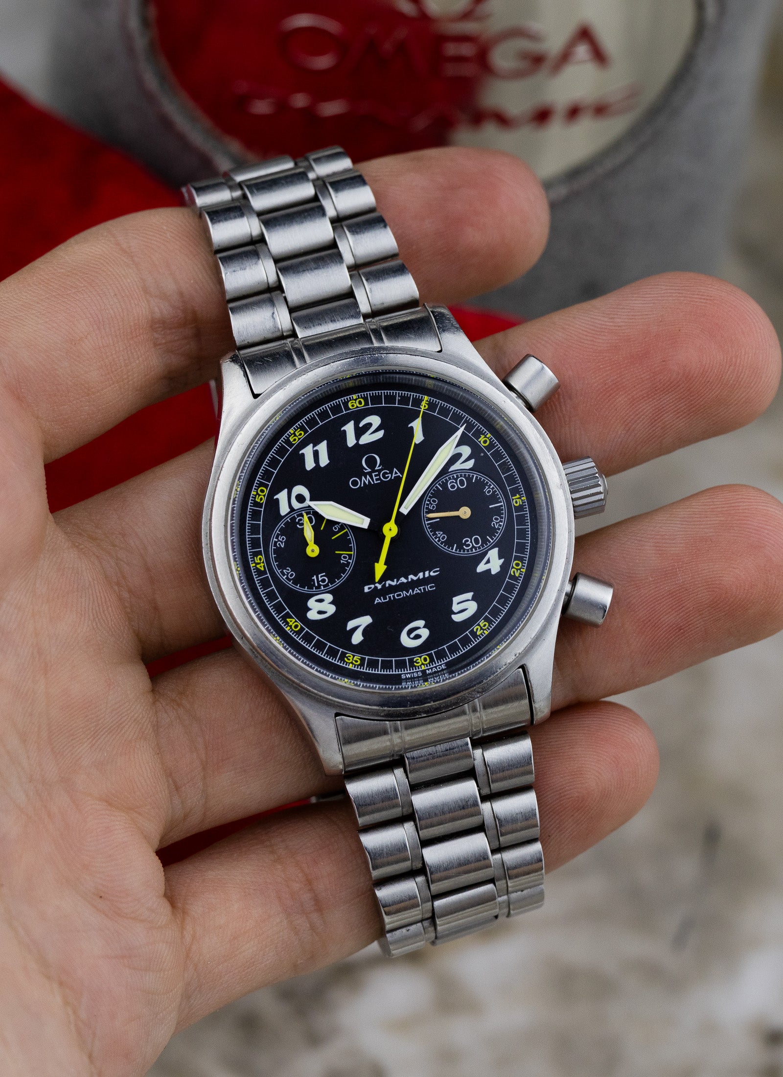 1998 Omega Dynamic Chronograph 175.0310 cal. 1138 Box