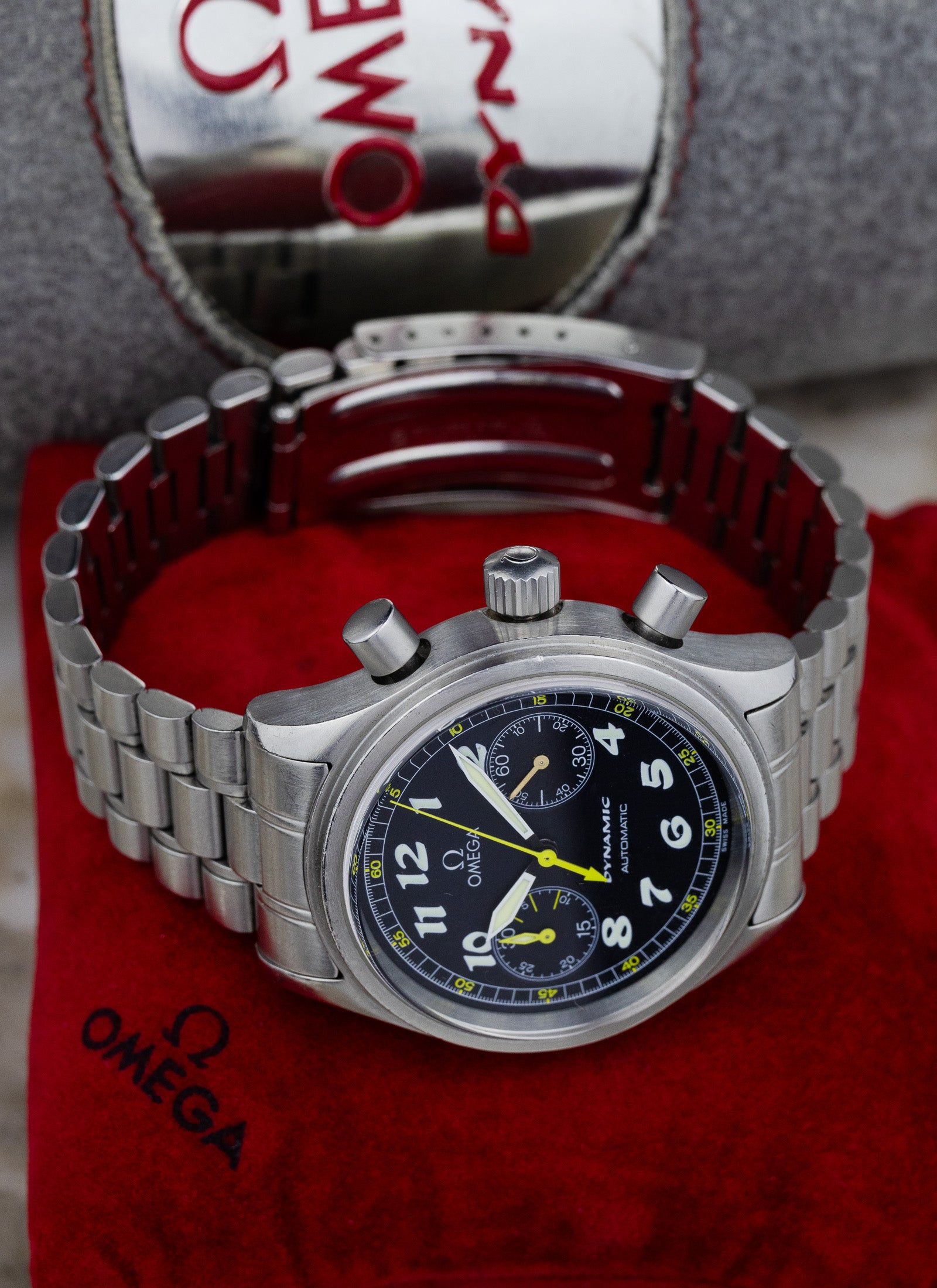 1998 Omega Dynamic Chronograph 175.0310 cal. 1138 Box