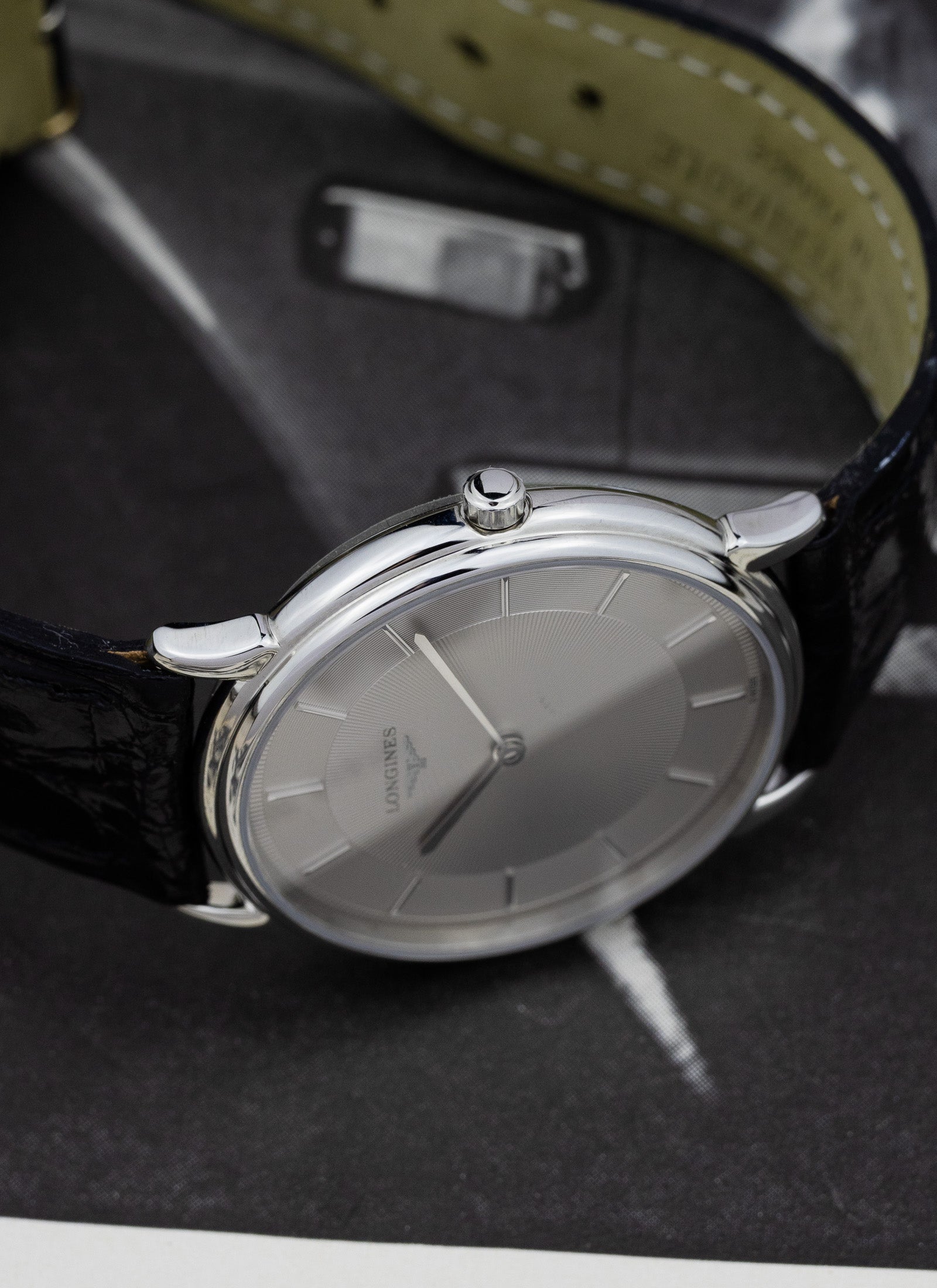 1990s Longines La Grande Classique Guilloche L4.676.4 cal. L150.2