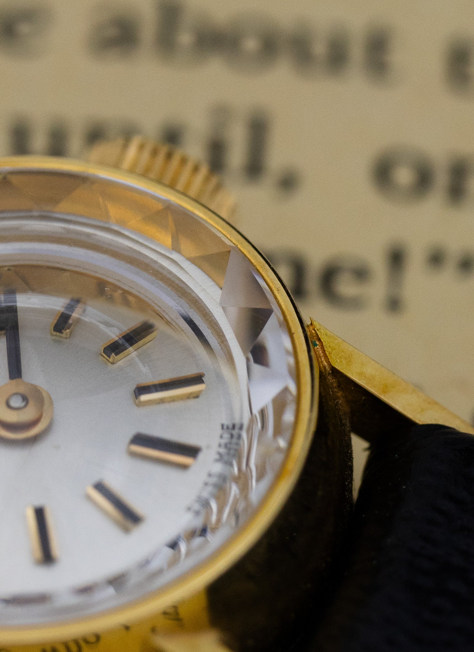 1960s 18K NOS Zenith Cocktail Watch