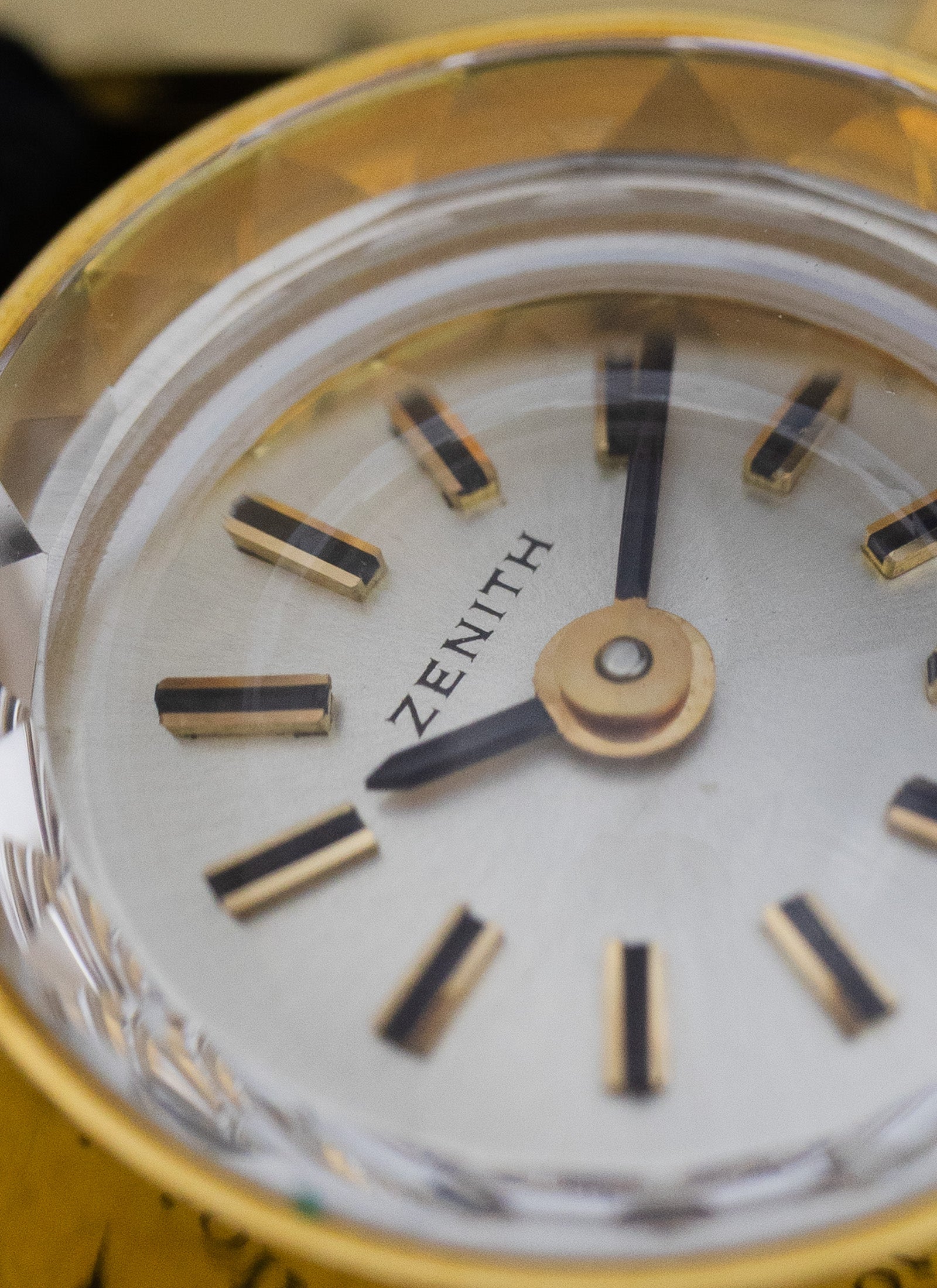 1960s 18K NOS Zenith Cocktail Watch