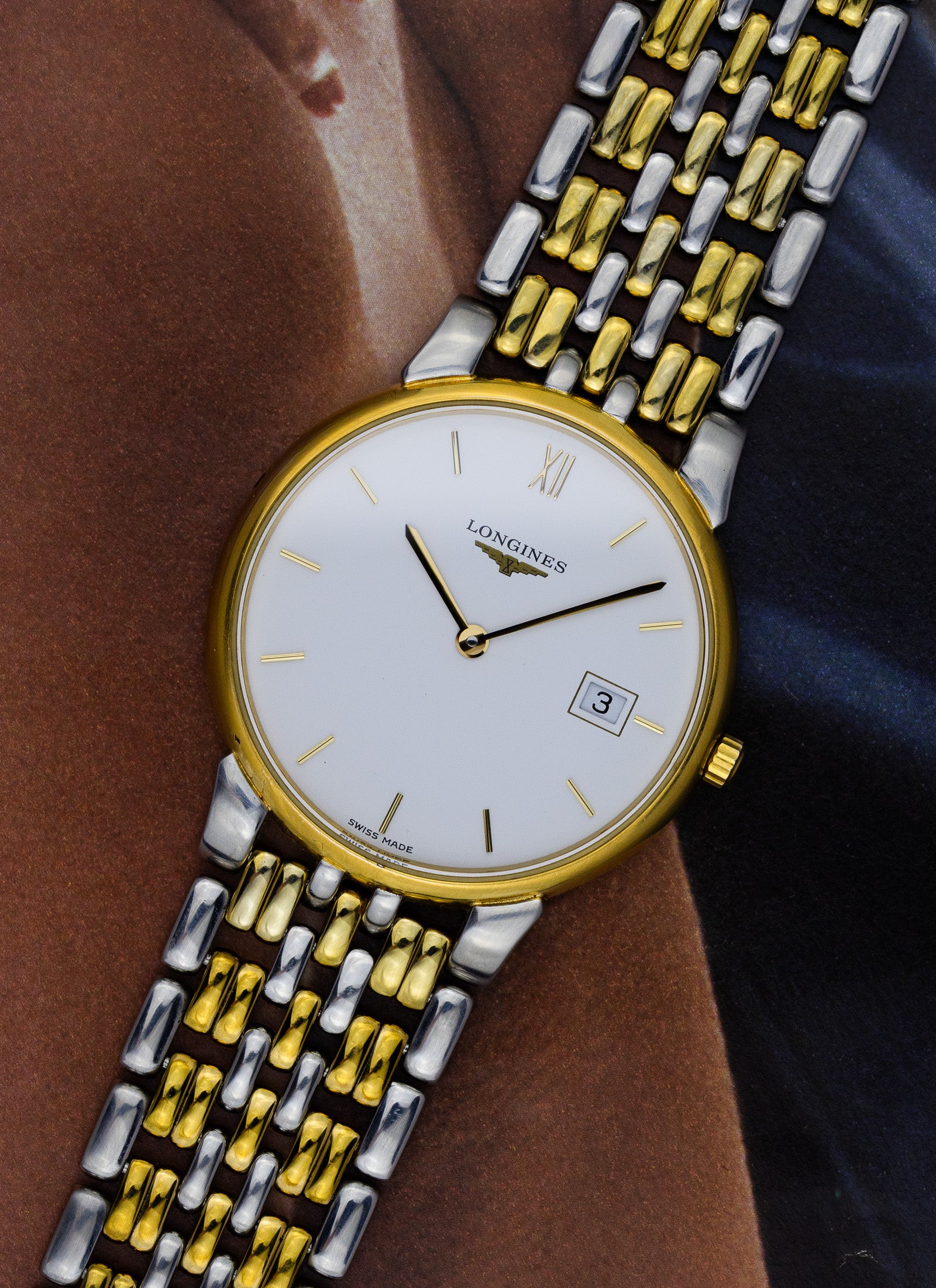 1990s Longines Flagship Bicolor L5.632.3
