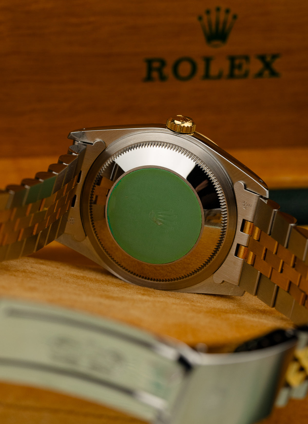 1991 Rolex Datejust Bicolor Champagne Dial 16233 Serviced Full Set