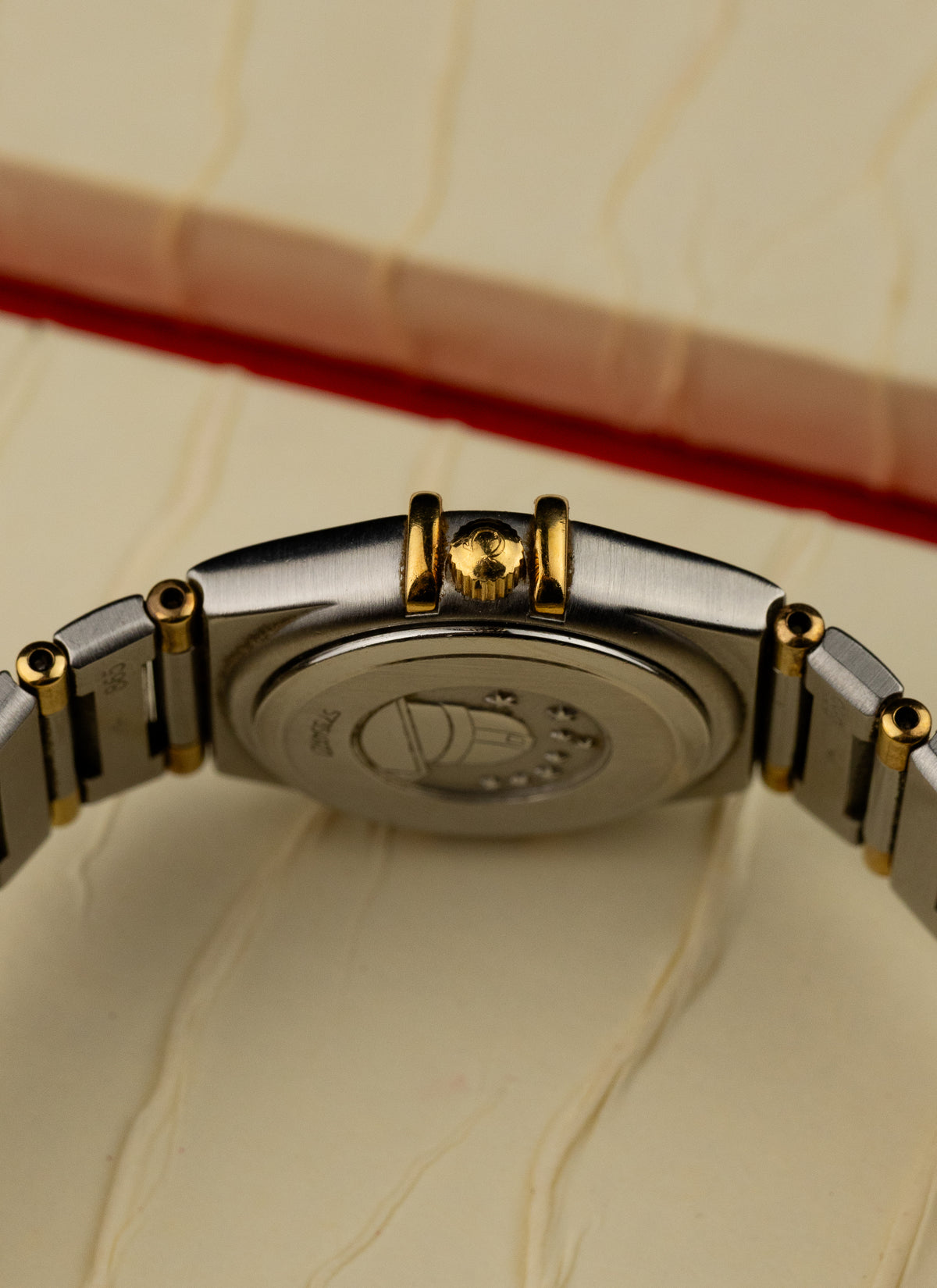 1998 Lady Omega Constellation Manhattan Bicolor MOP 795.1203 cal. 1456 Box