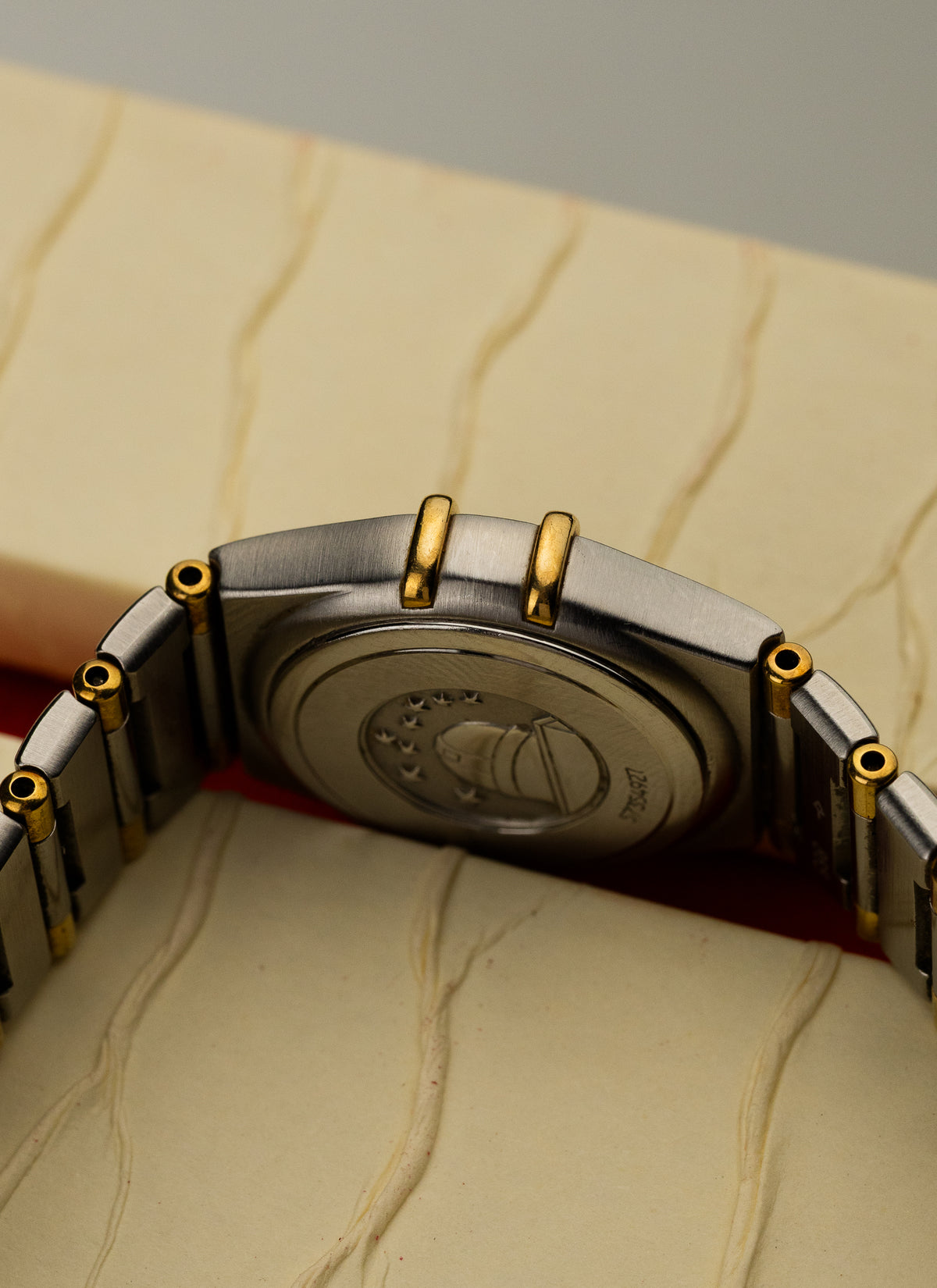 1998 Lady Omega Constellation Manhattan Bicolor MOP 795.1203 cal. 1456 Box