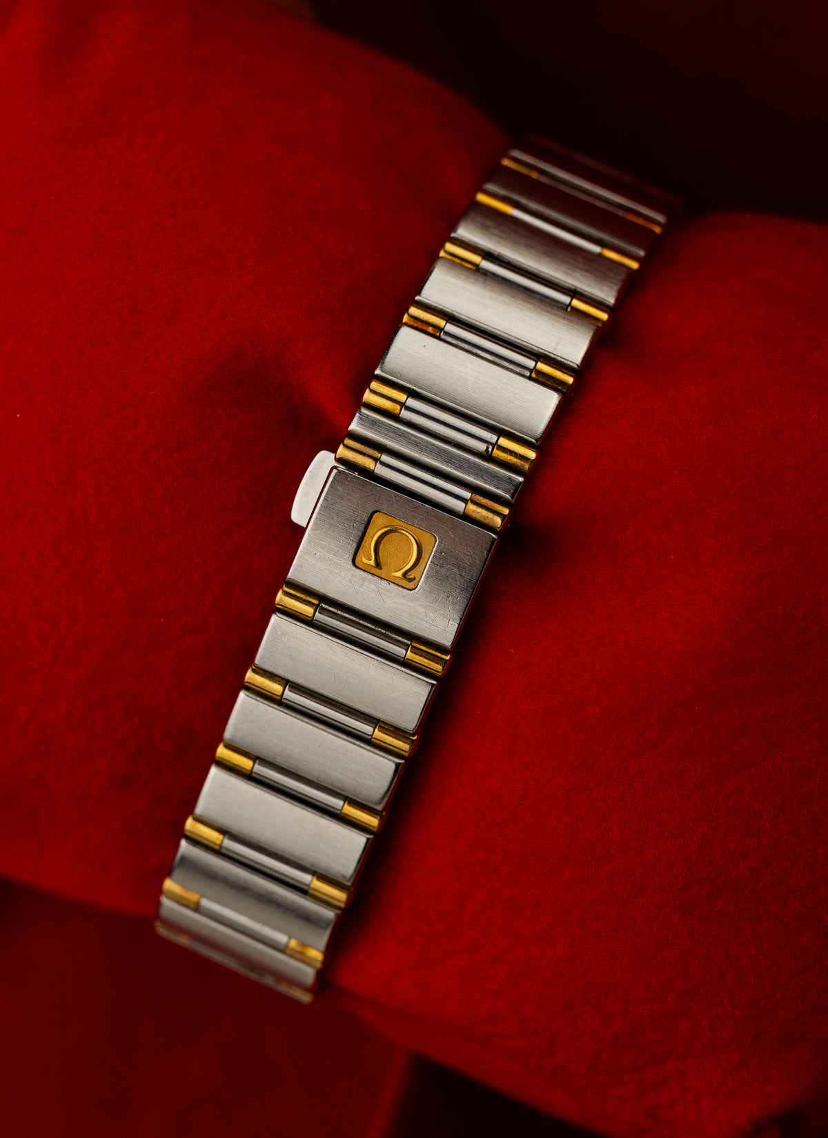 1998 Lady Omega Constellation Manhattan Bicolor MOP 795.1203 cal. 1456 Box
