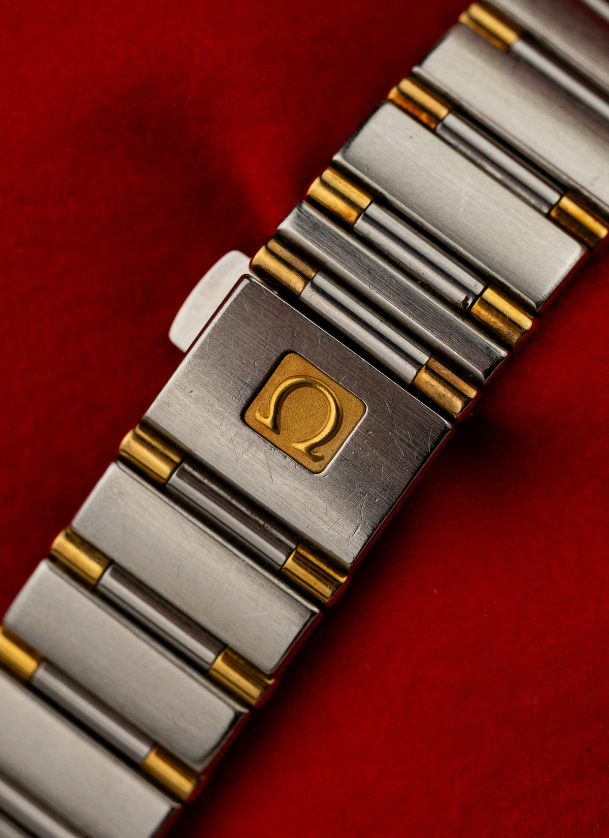 1998 Lady Omega Constellation Manhattan Bicolor MOP 795.1203 cal. 1456 Box