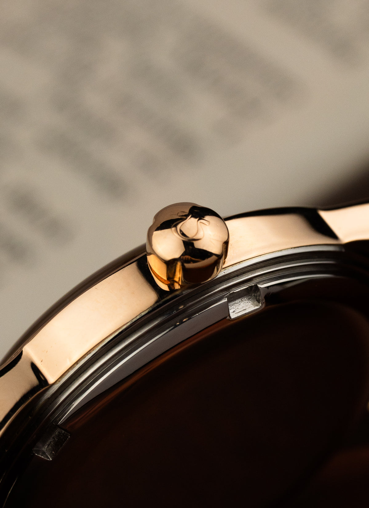1952 Omega Seamaster Fat Lugs Rose Gold 2576-22 cal. 344
