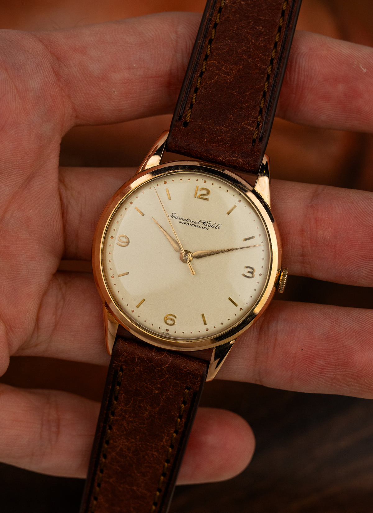 1950s 18K IWC Rose Gold cal. 89