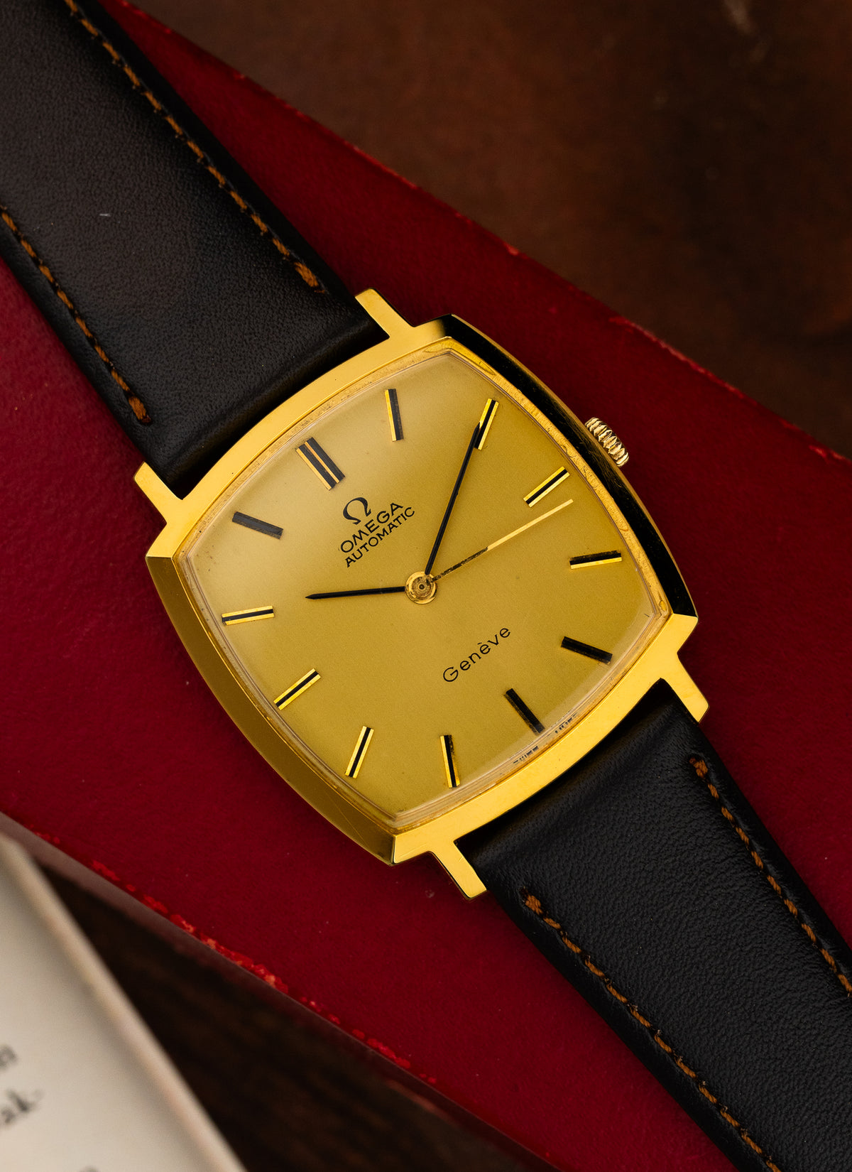 1972 Omega Geneve Square 161.789 cal. 1481 Box