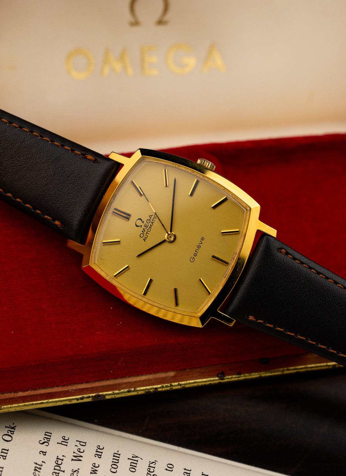 1972 Omega Geneve Square 161.789 cal. 1481 Box