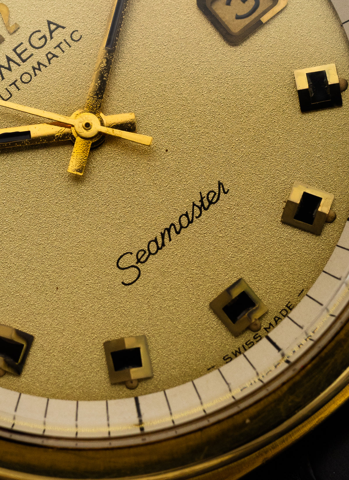 1969 Omega Seamaster Jumbo Sparkle Dial 166.066 cal. 565