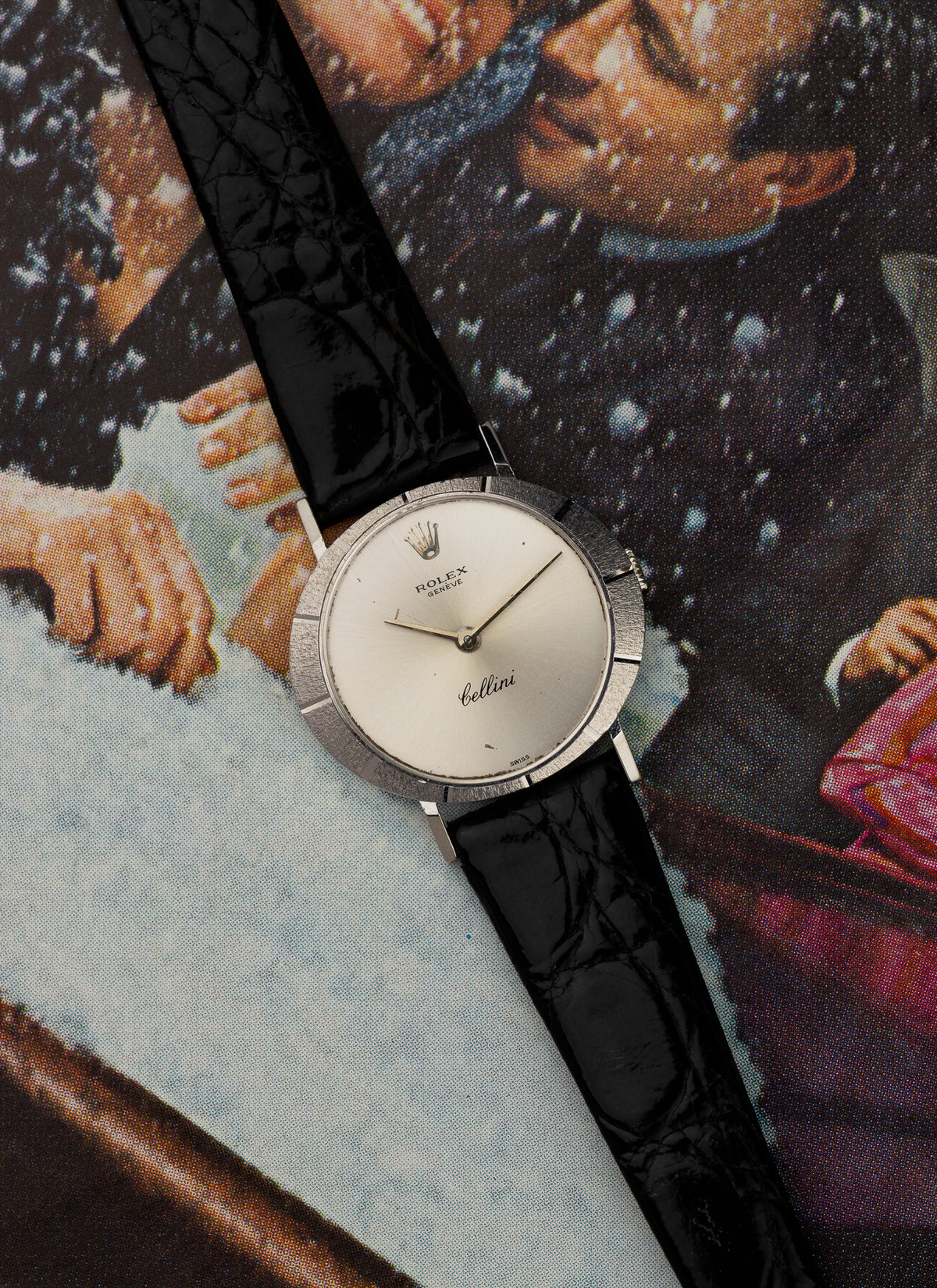 1972 18K Lady Rolex Cellini White Gold 3653
